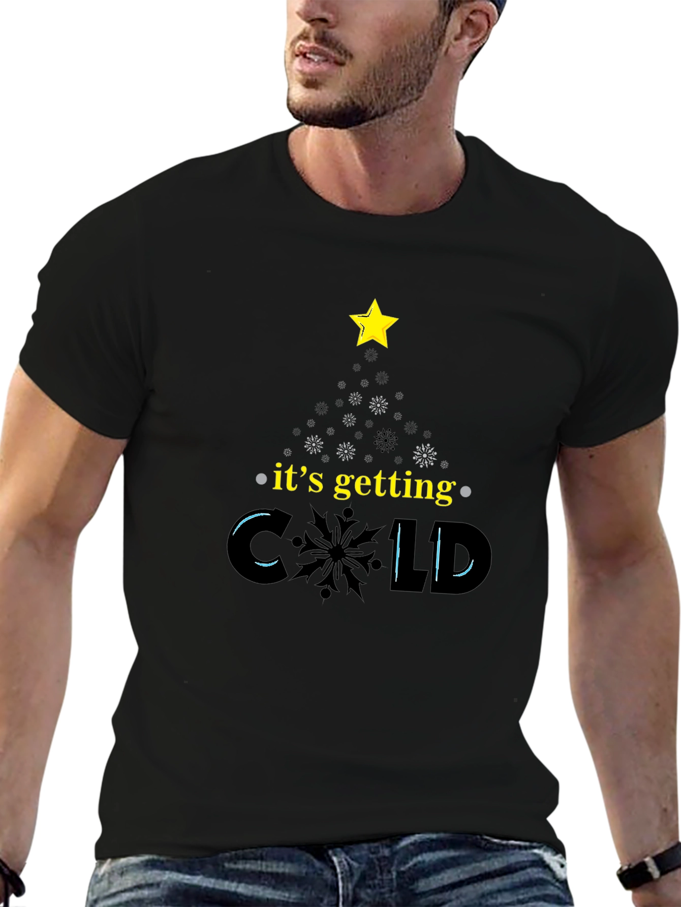 Its Getting Cold Christmas Tree T-Shirt