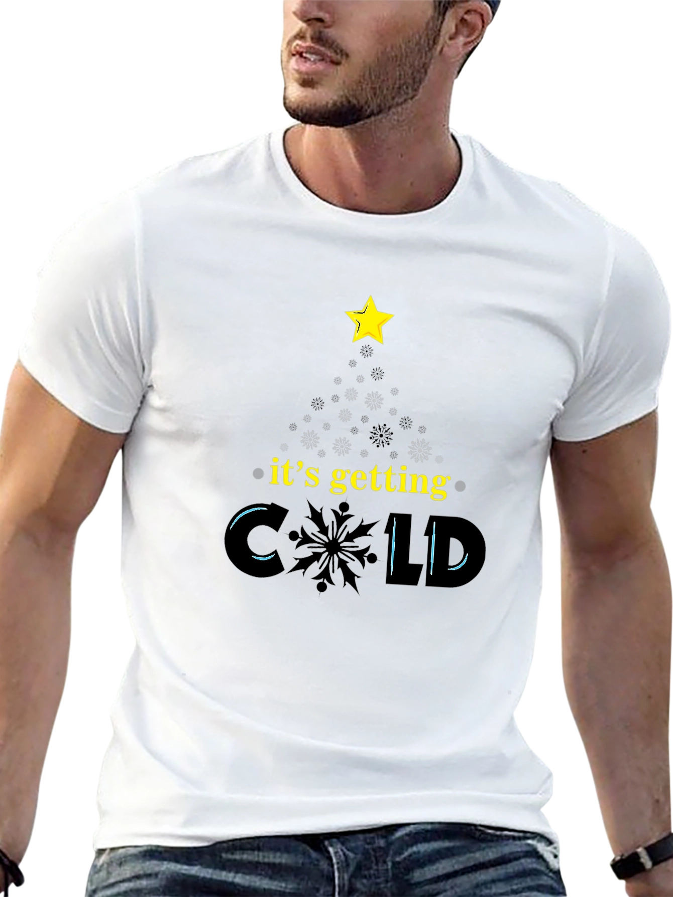 Its Getting Cold Christmas Tree T-Shirt