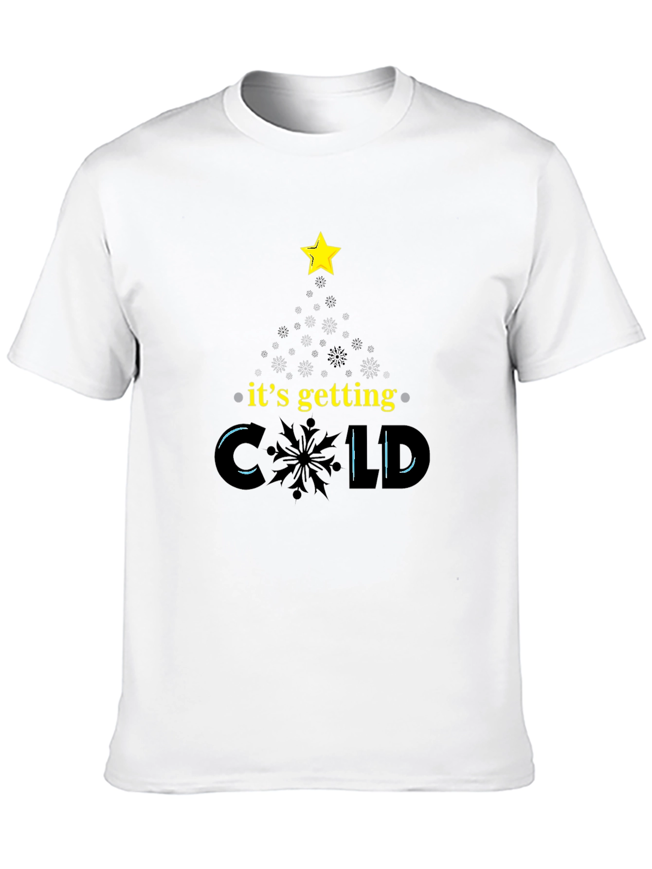 Its Getting Cold Christmas Tree T-Shirt
