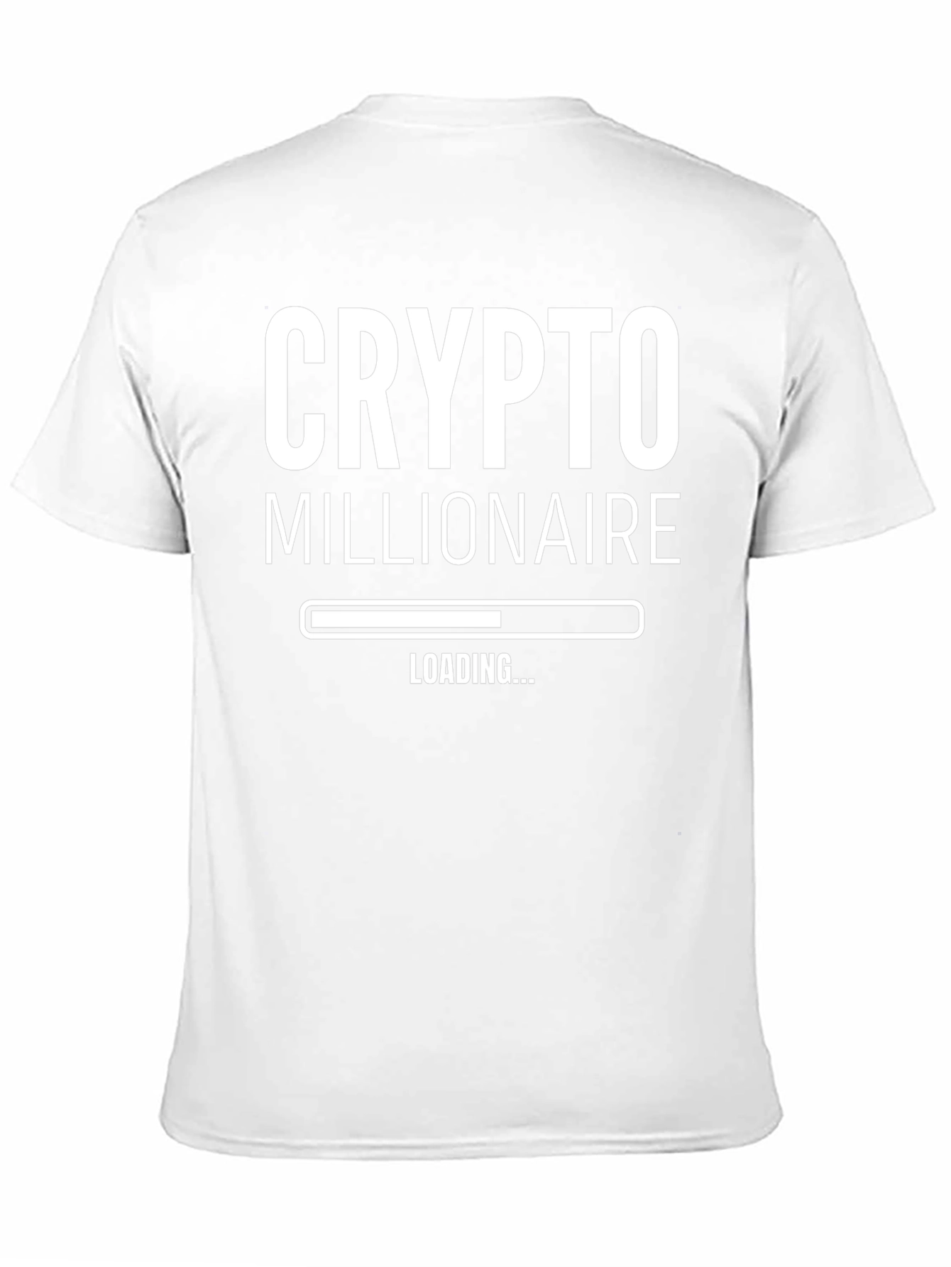 Crypto Millionaire Loading Black T-Shirt