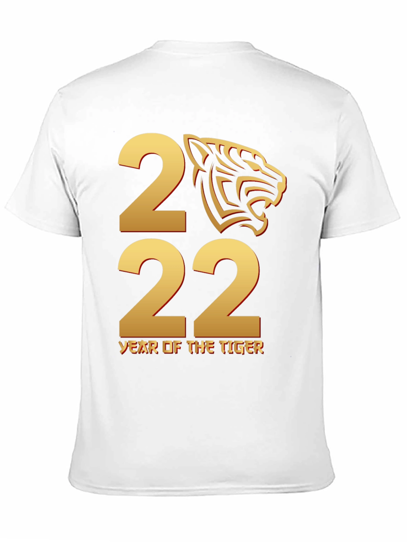 Year of the Tiger 2022 Black T-Shirt