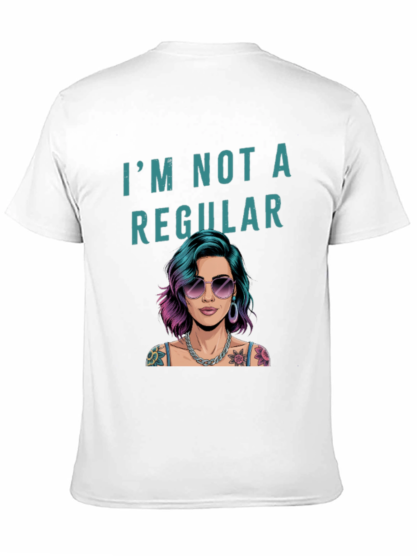 Im Not a Regular Tee - Unique Graphic T-Shirt