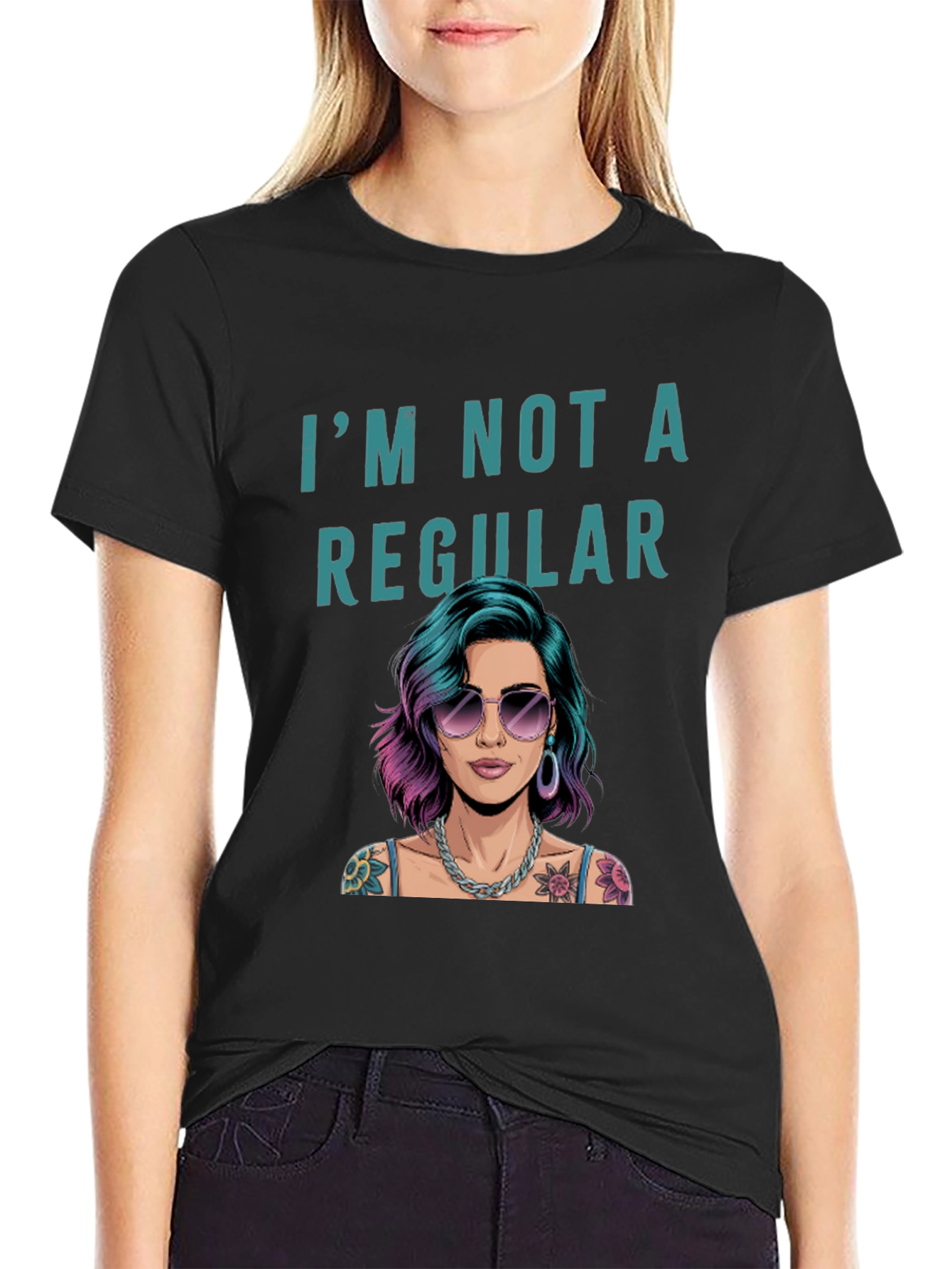 Im Not a Regular Tee - Unique Graphic T-Shirt