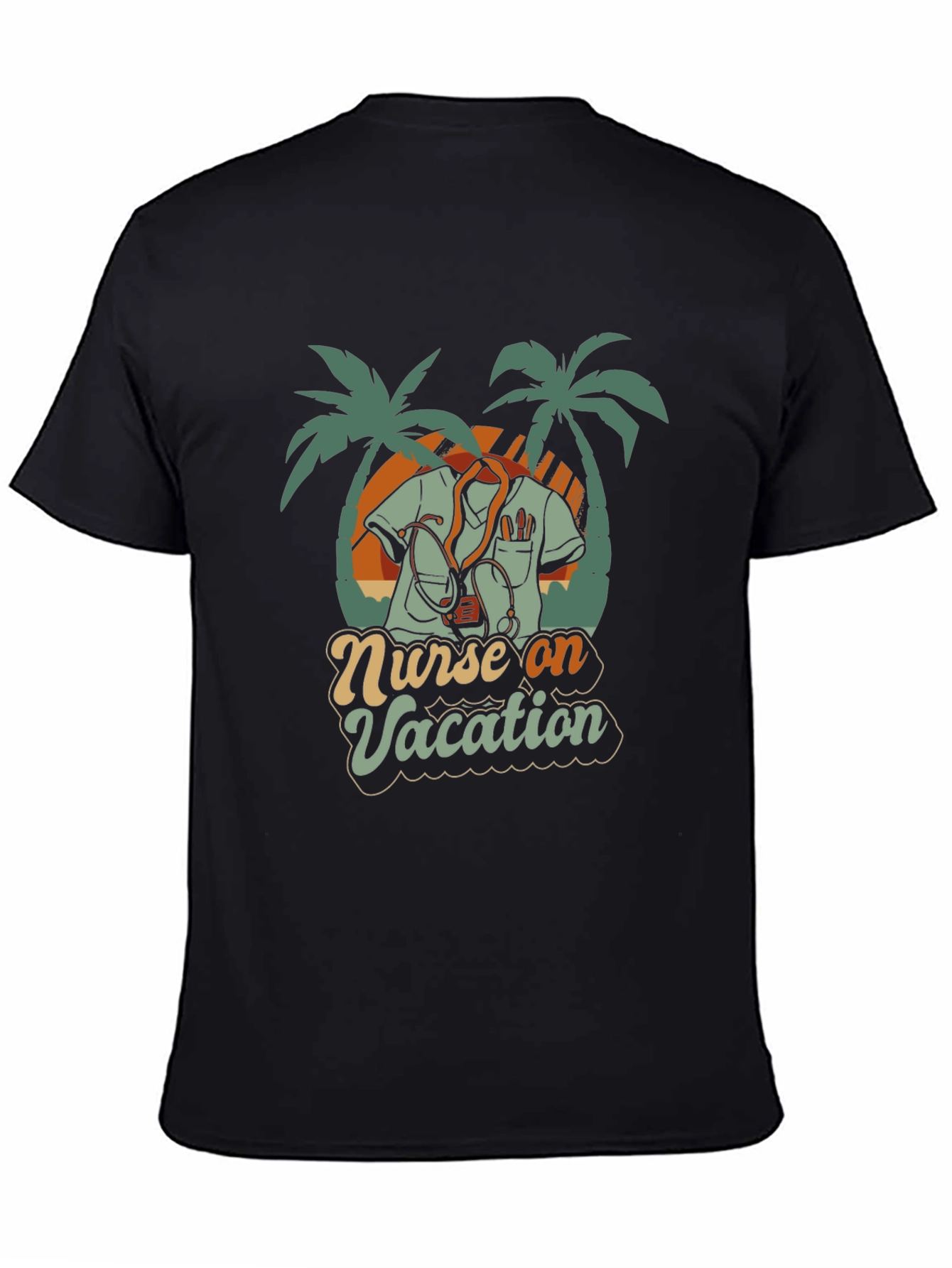 Nurse On Vacation Graphic T-Shirt