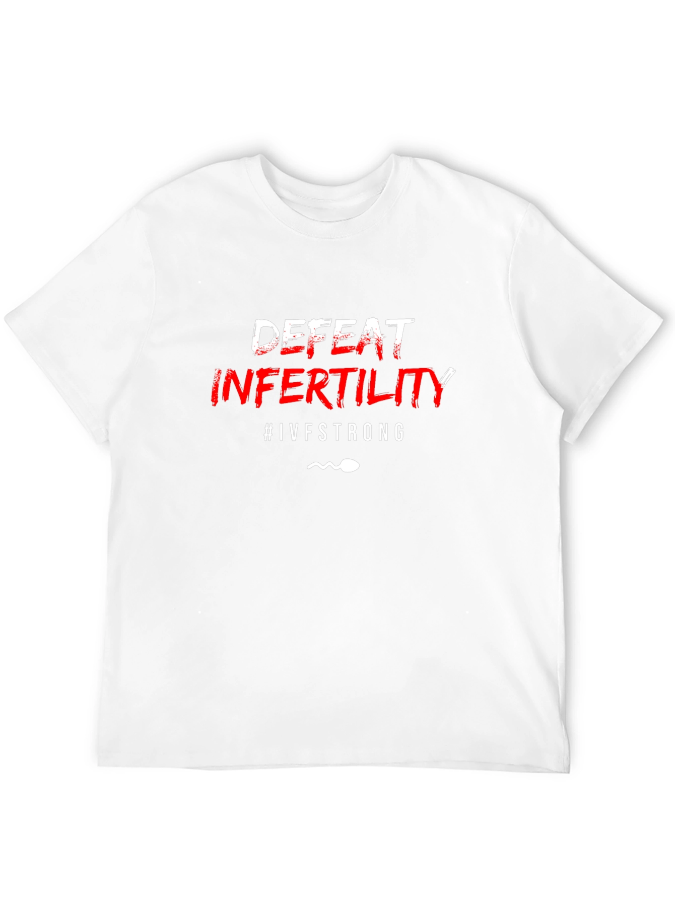 Defeat Infertility #IVFSTRONG Graphic T-Shirt