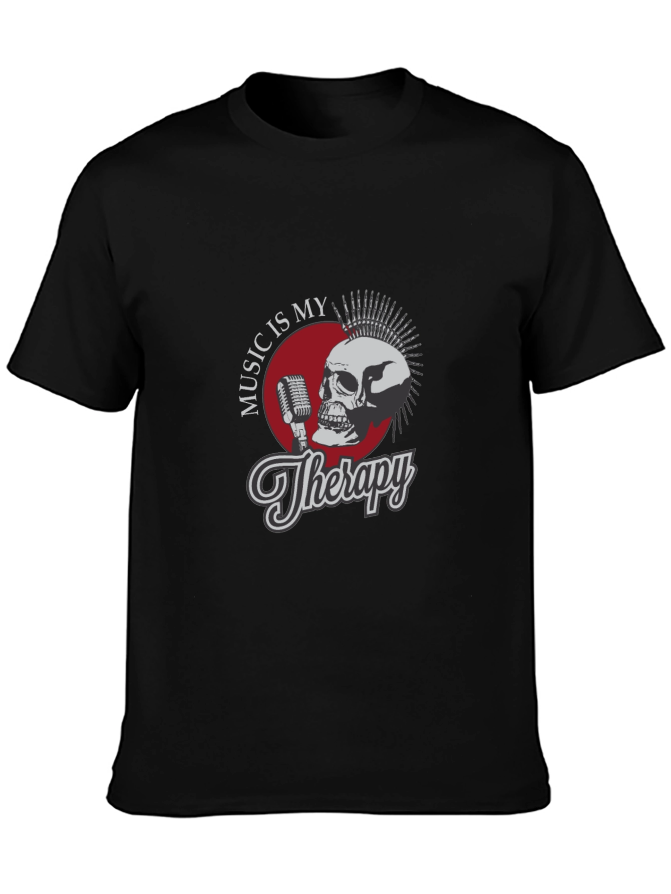 Music Is My Therapy Graphic Tee