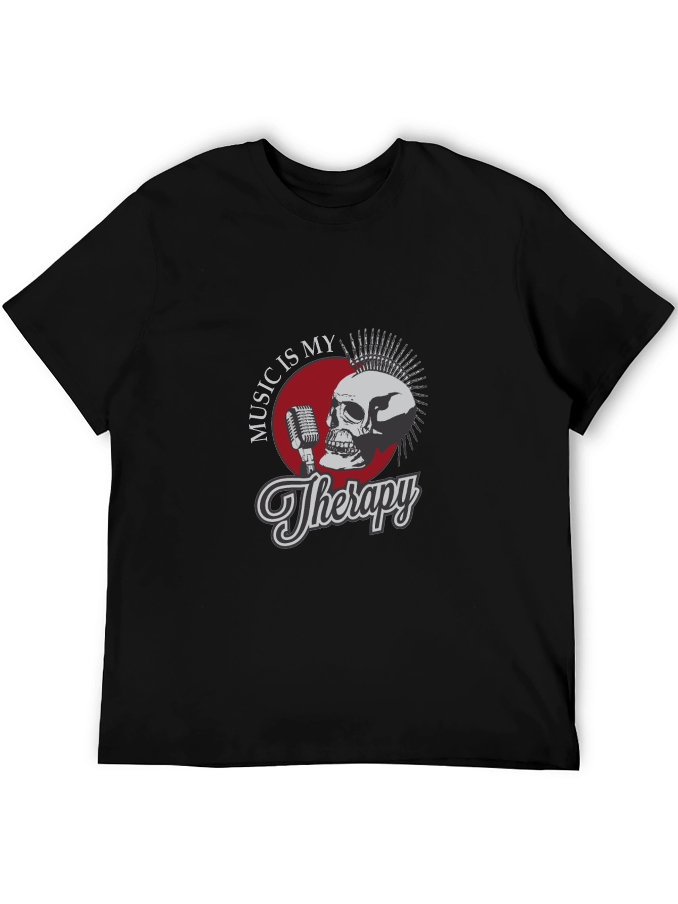 Music Is My Therapy Graphic Tee