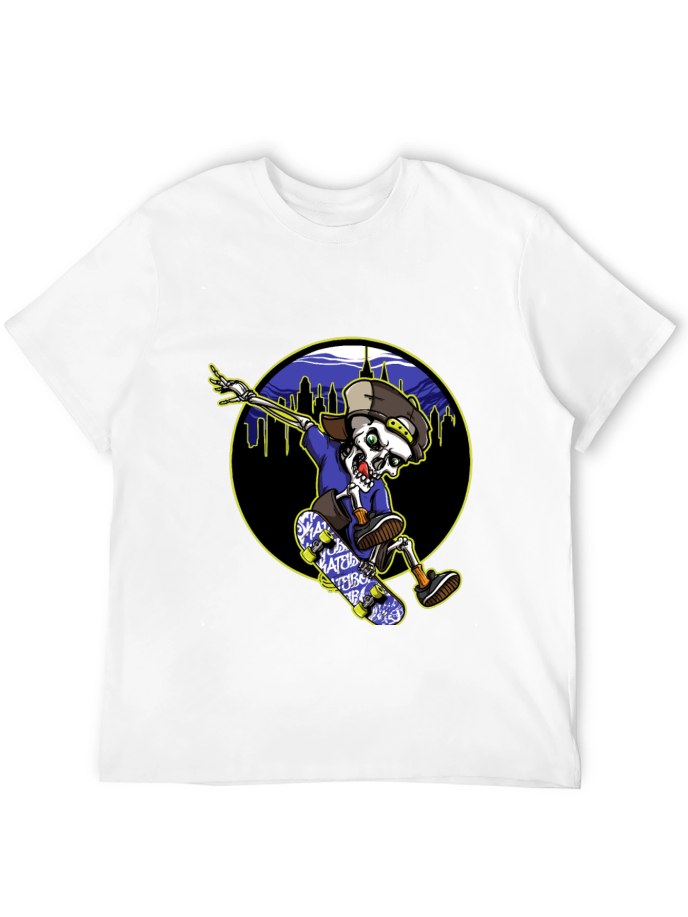 Skateboarding Skeleton T-Shirt