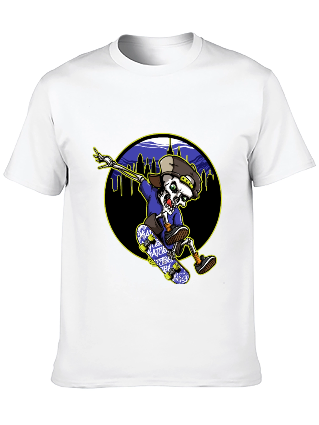 Skateboarding Skeleton T-Shirt