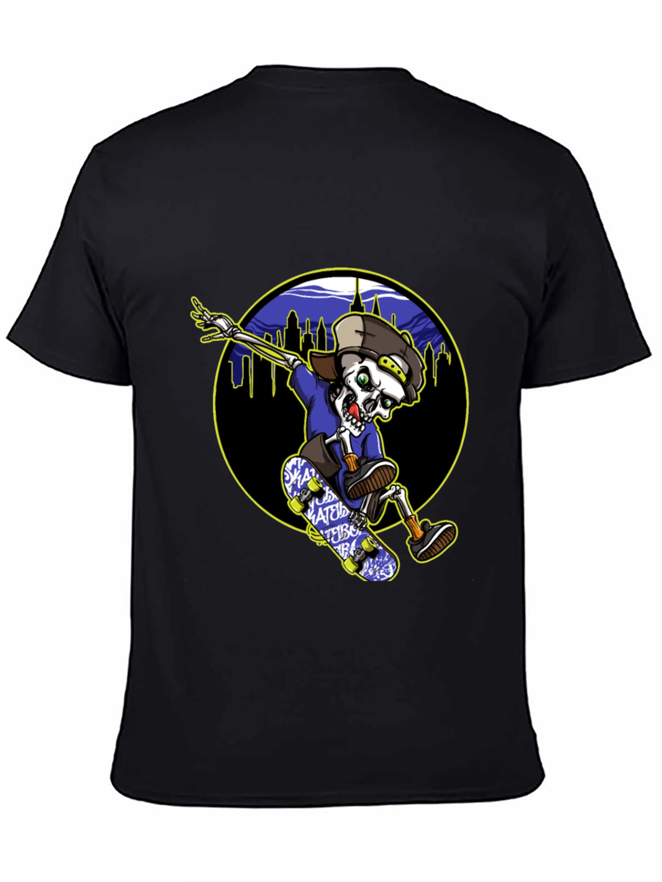 Skateboarding Skeleton T-Shirt