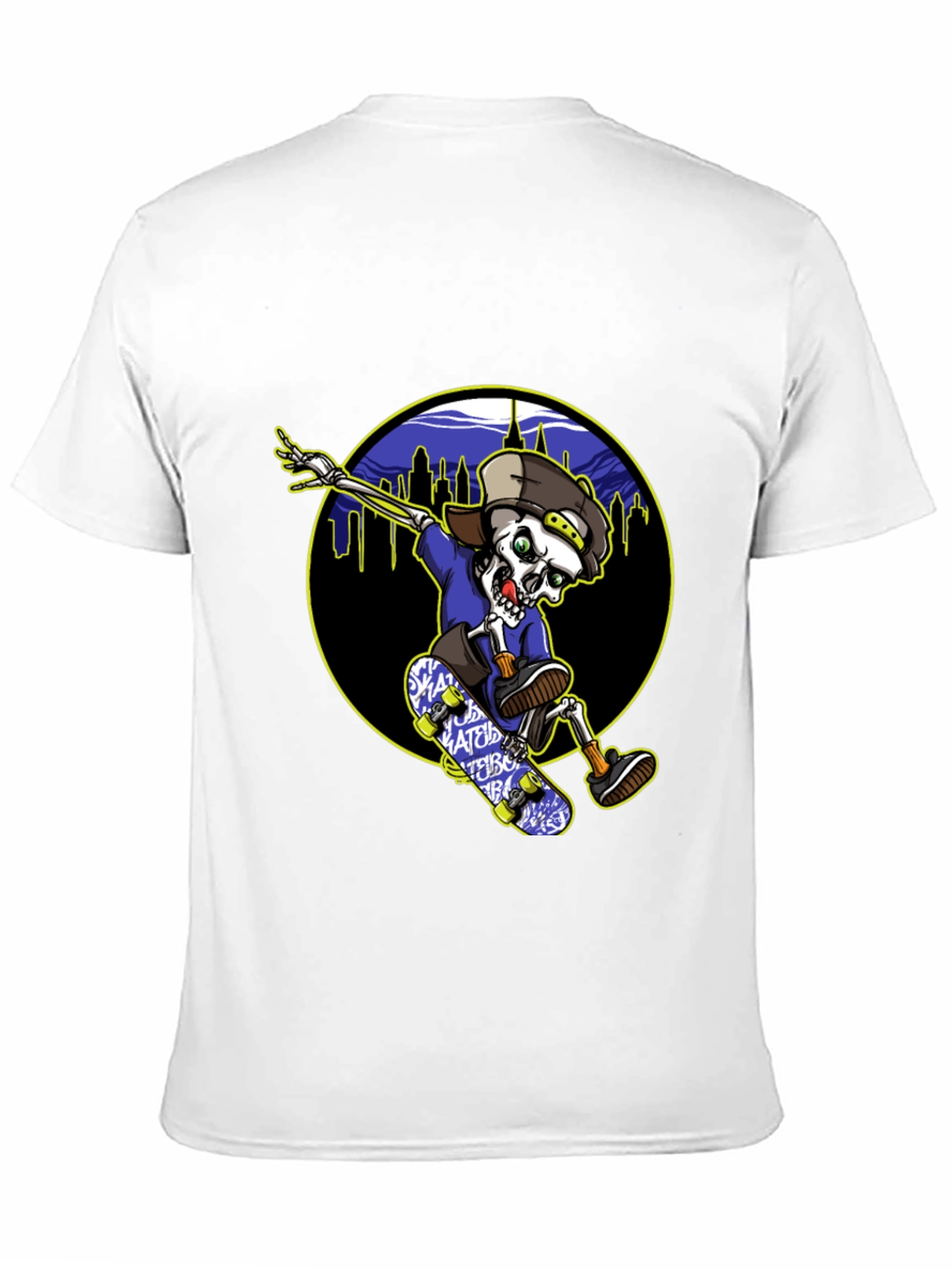 Skateboarding Skeleton T-Shirt