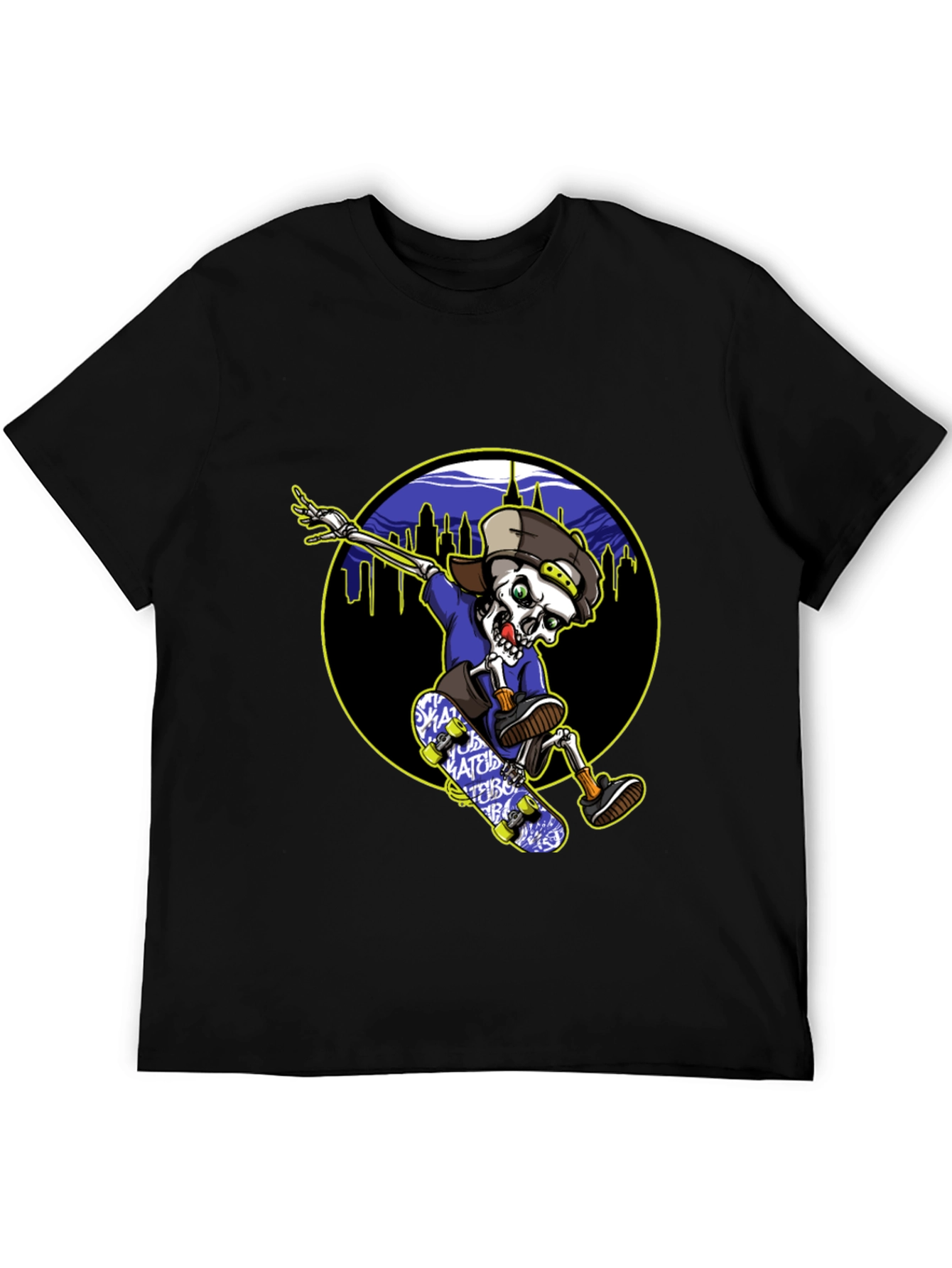 Skateboarding Skeleton T-Shirt