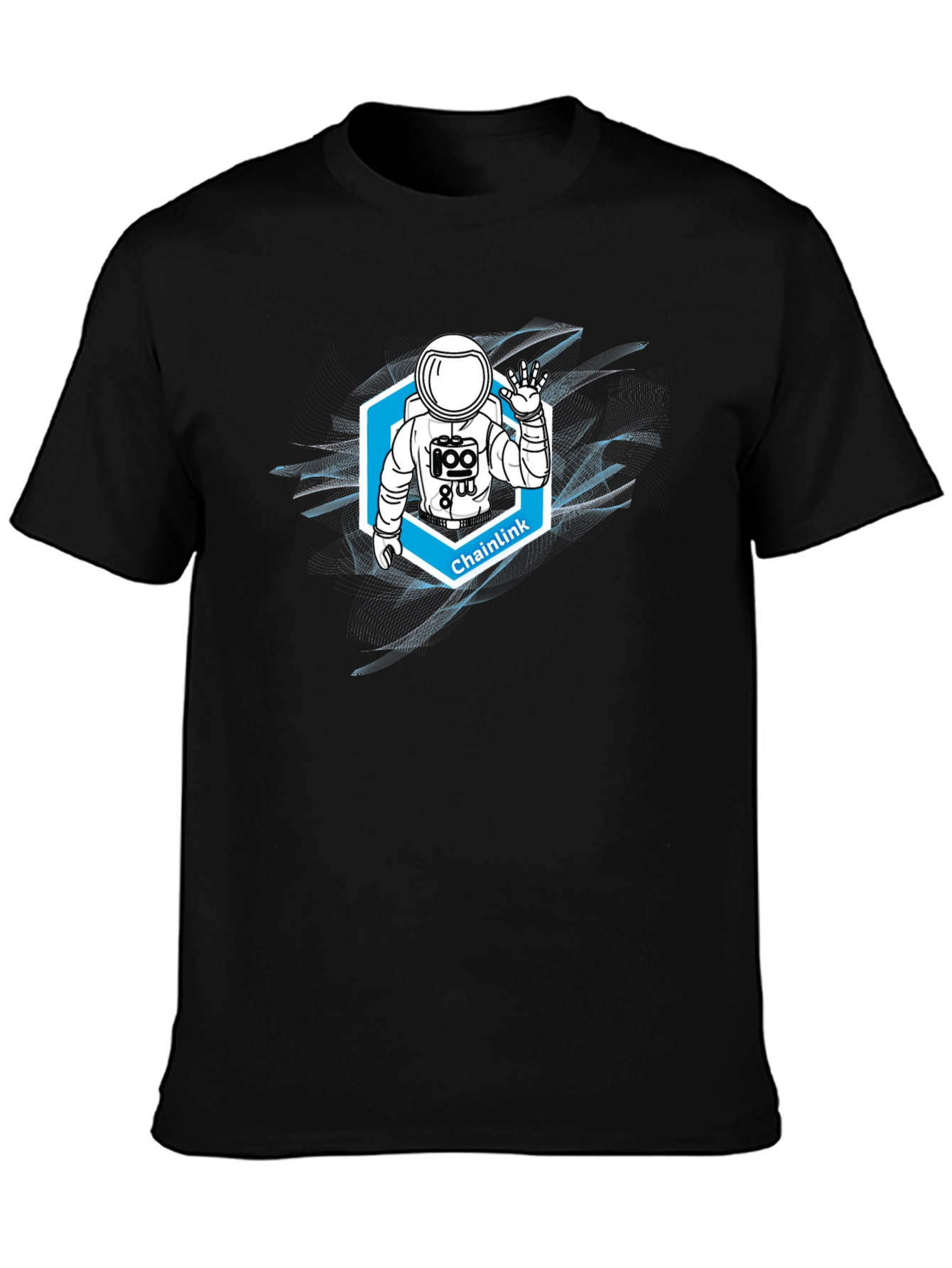 Chainlink Astronaut Graphic T-Shirt