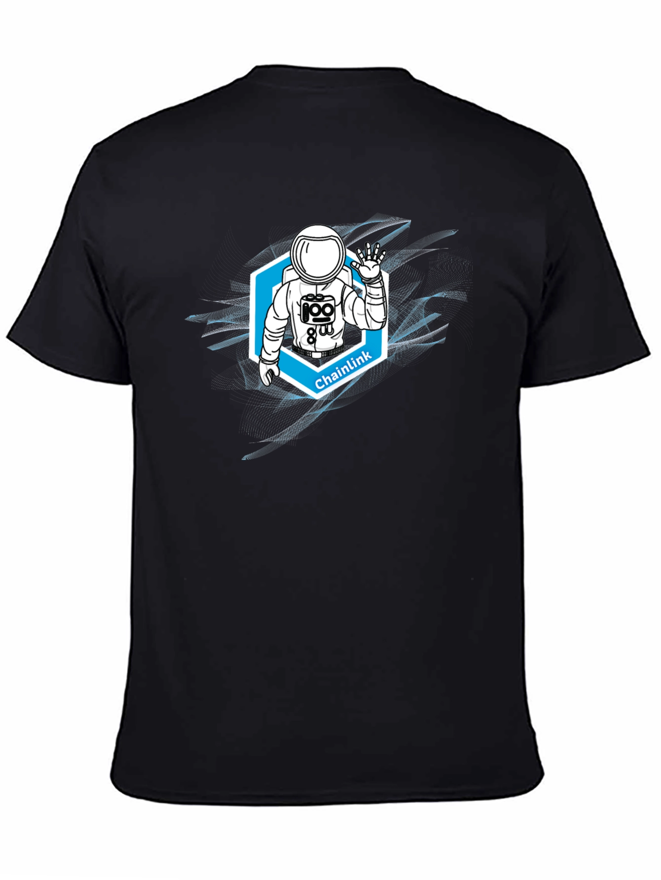 Chainlink Astronaut Graphic T-Shirt