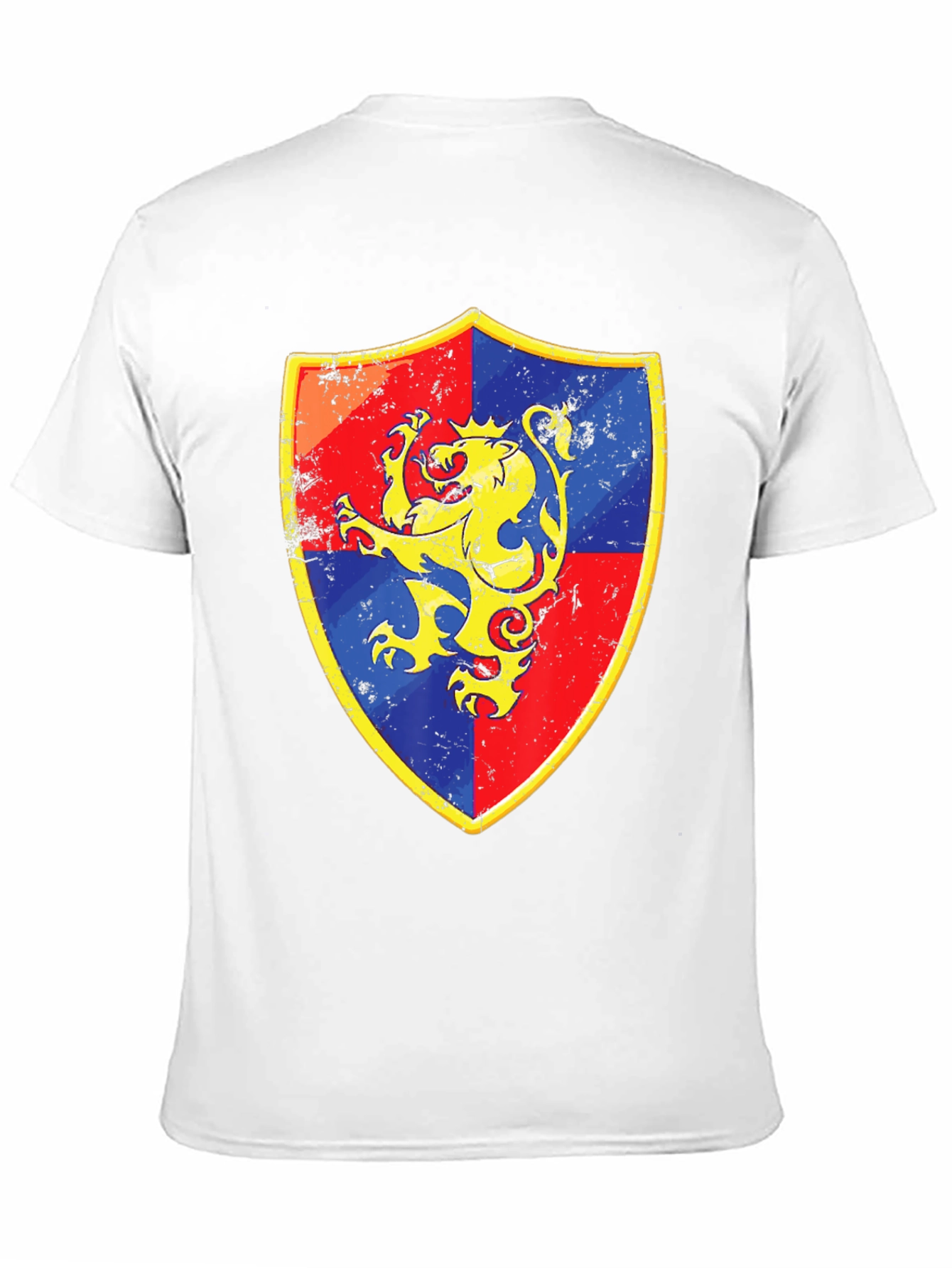 Lion Rampant Shield Graphic T-Shirt