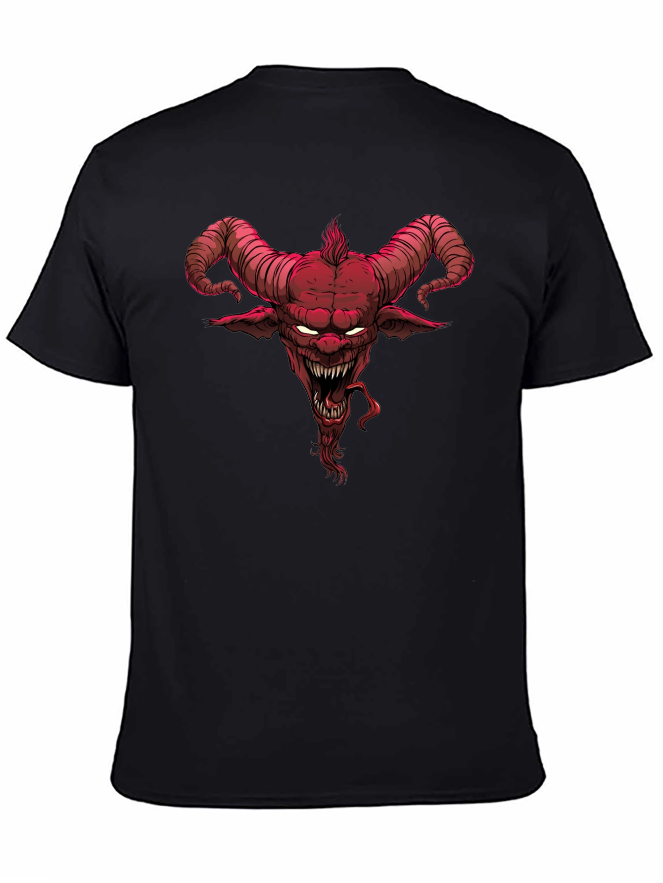 Red Demon Graphic Tee - Unleash Your Dark Side