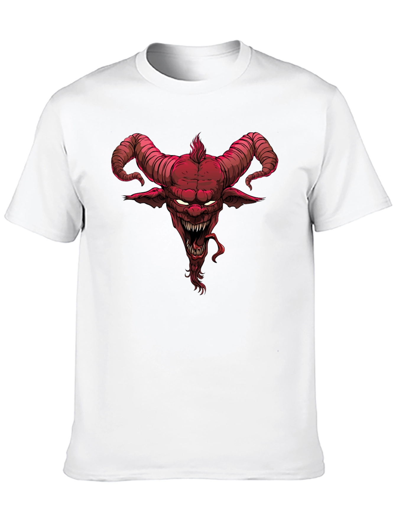 Red Demon Graphic Tee - Unleash Your Dark Side