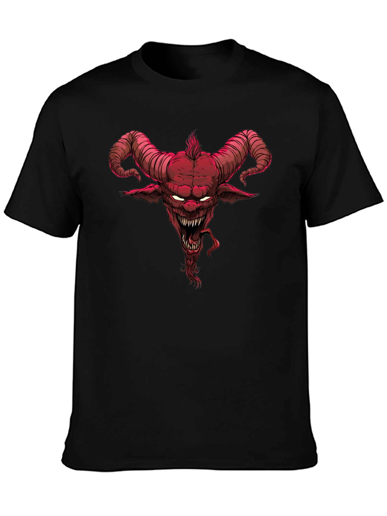 Red Demon Graphic Tee - Unleash Your Dark Side
