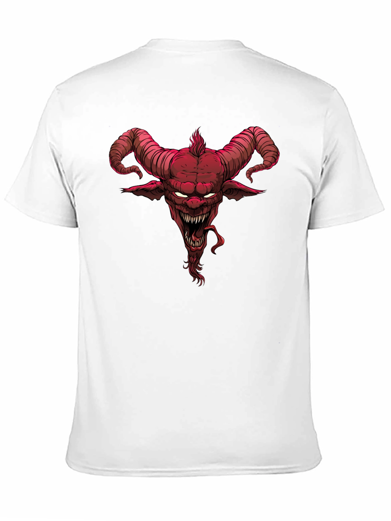 Red Demon Graphic Tee - Unleash Your Dark Side