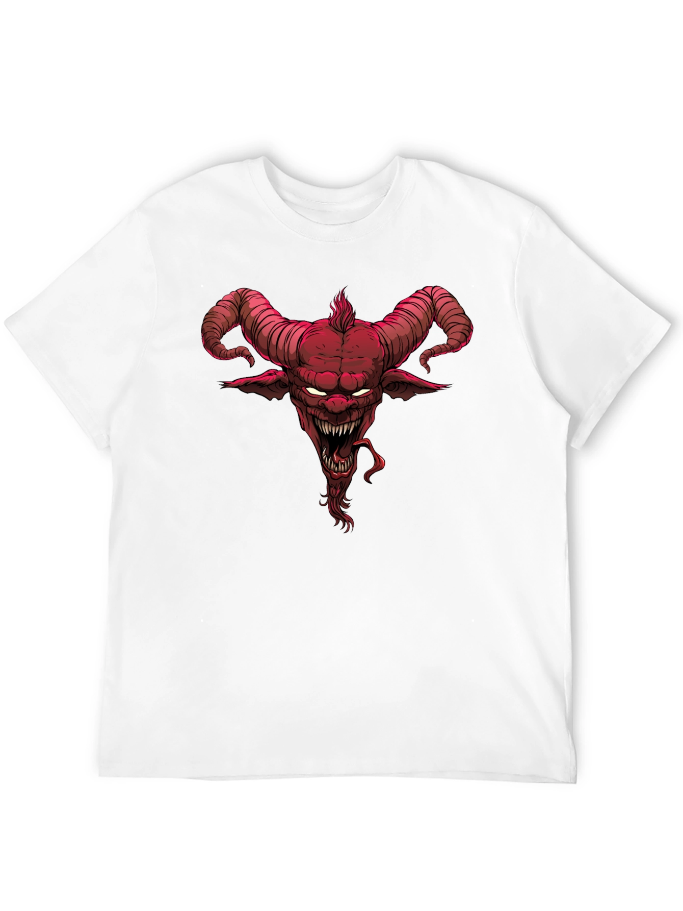 Red Demon Graphic Tee - Unleash Your Dark Side