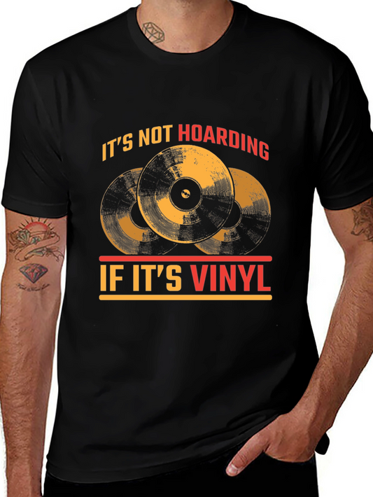 Vinyl Record Collector T-Shirt - Its Not Hoarding!