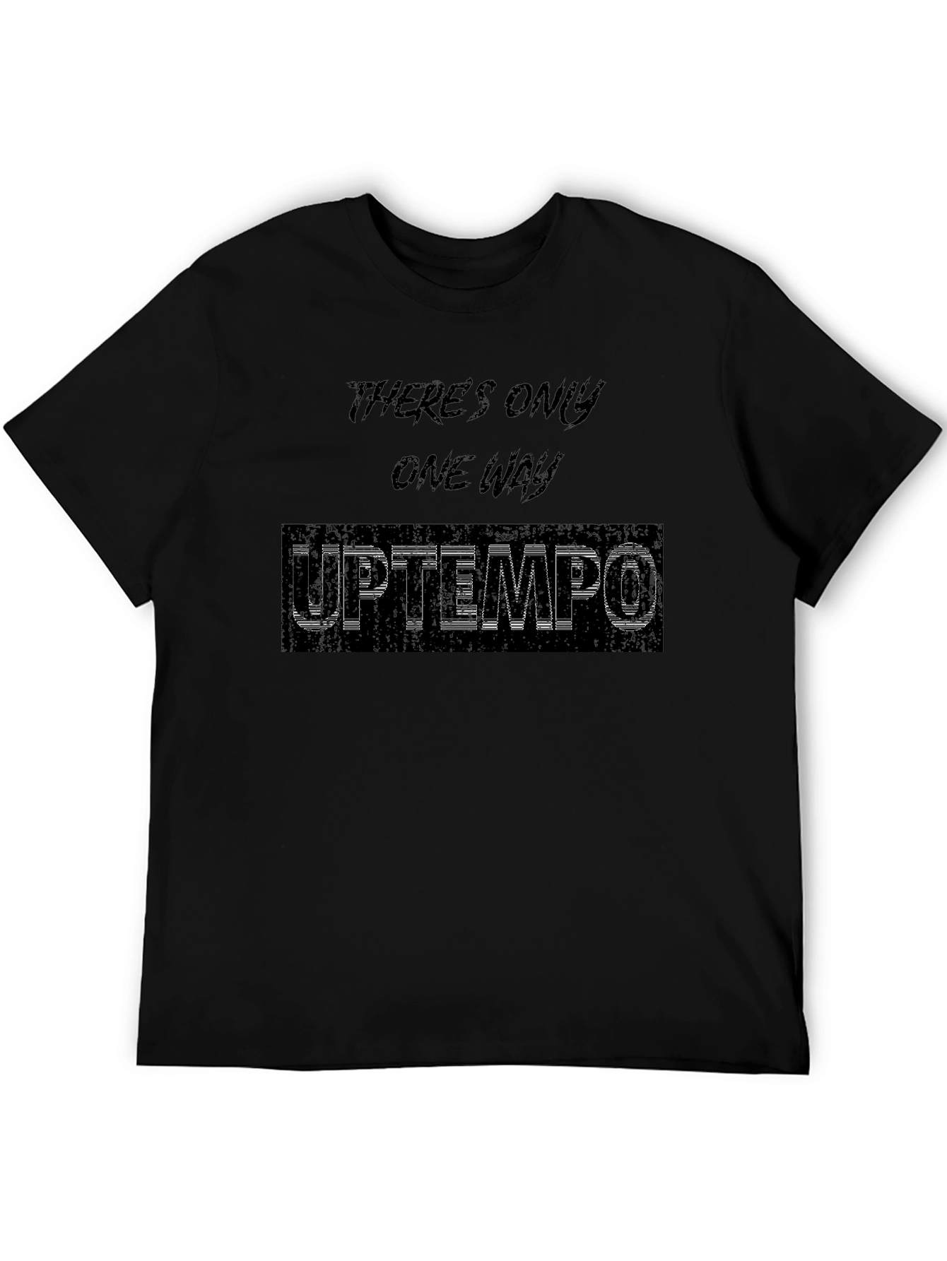 Uptempo Graphic T-Shirt - Black