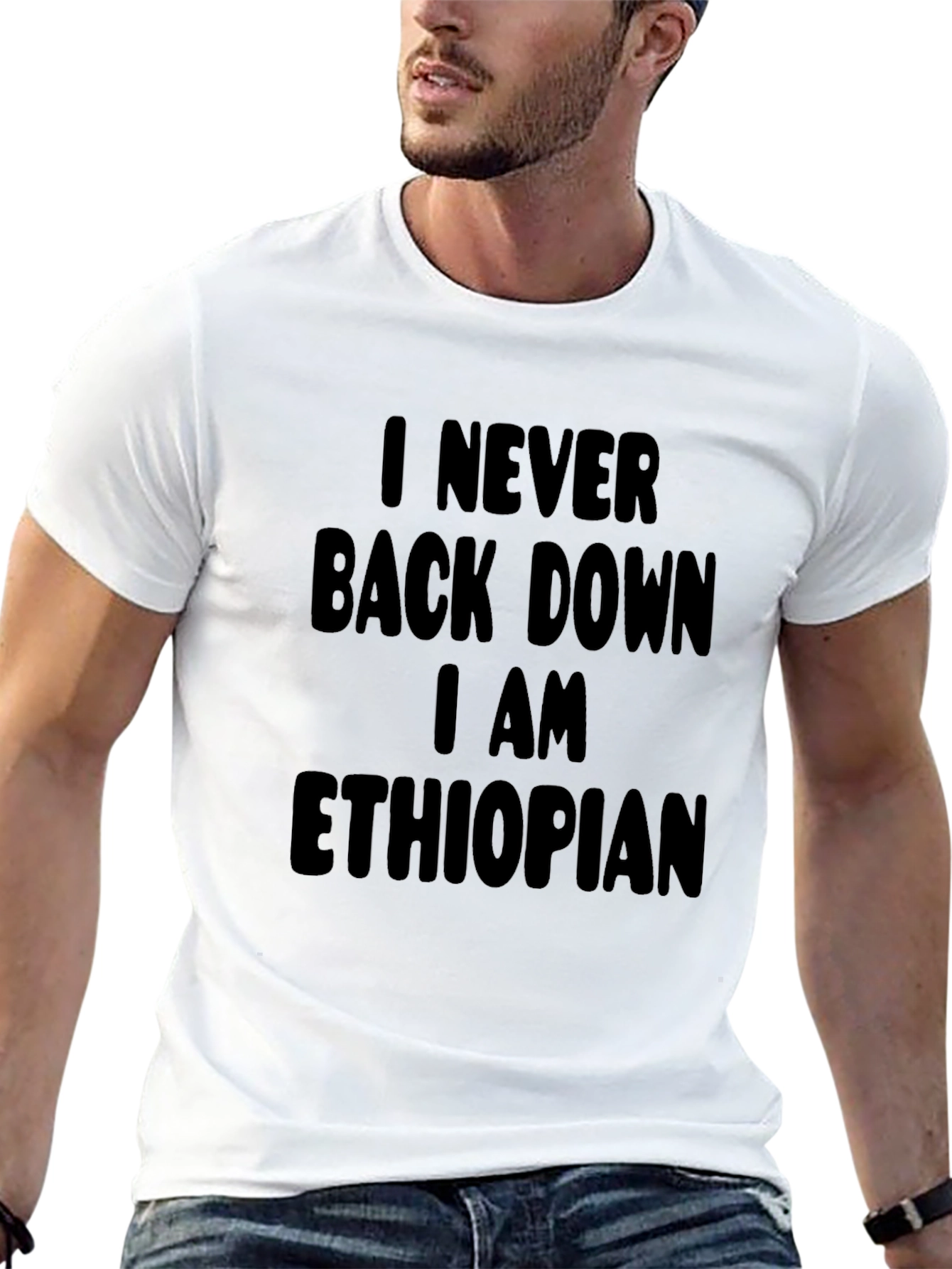 Ethiopian Pride Black T-Shirt
