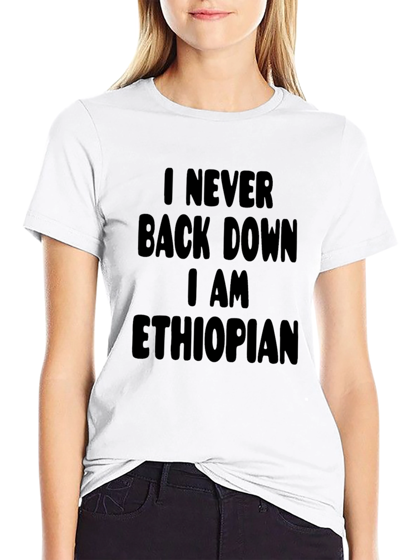 Ethiopian Pride Black T-Shirt