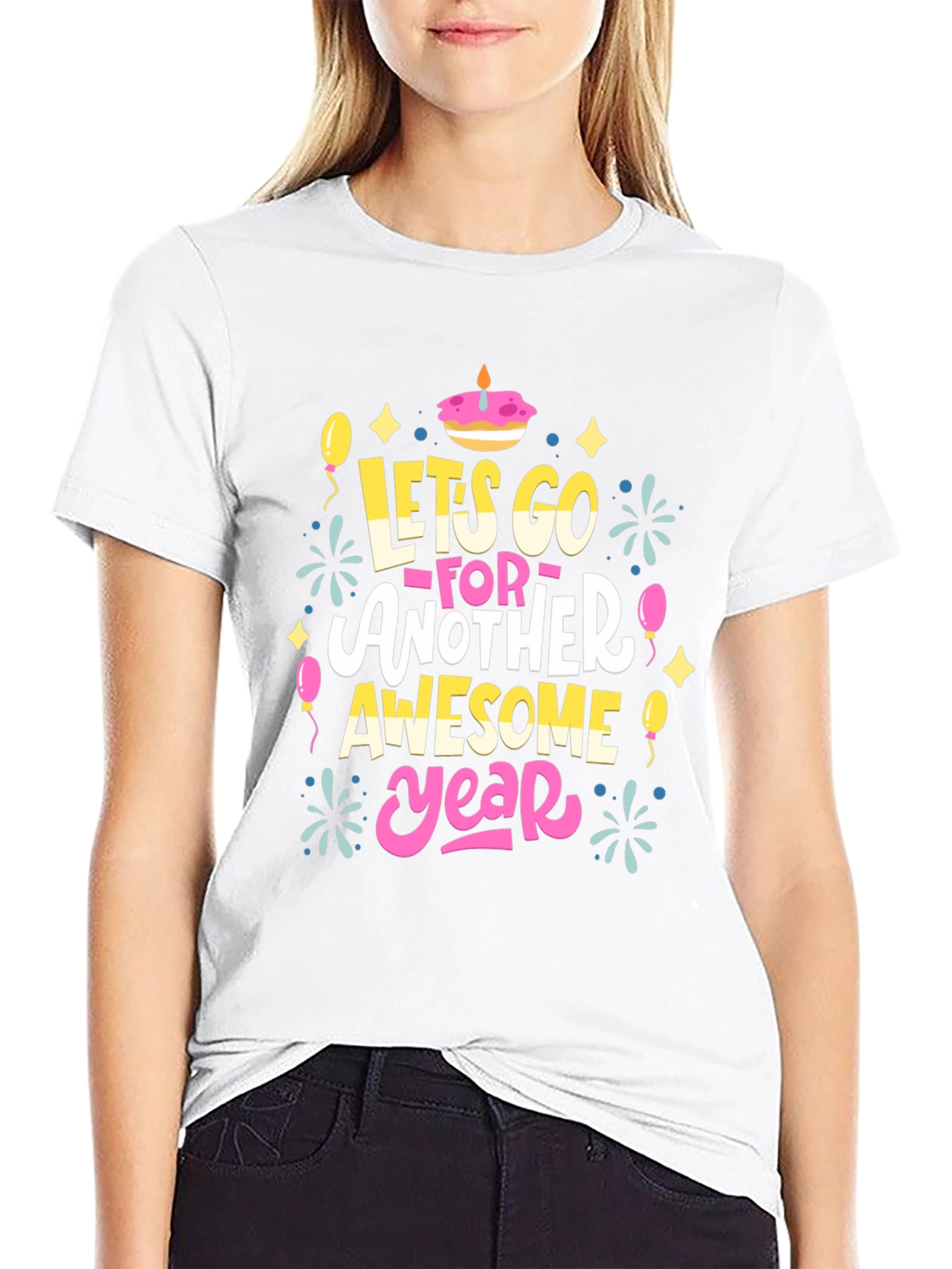 Lets Go Another Awesome Year T-Shirt