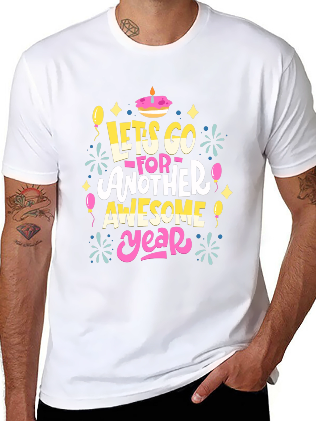Lets Go Another Awesome Year T-Shirt