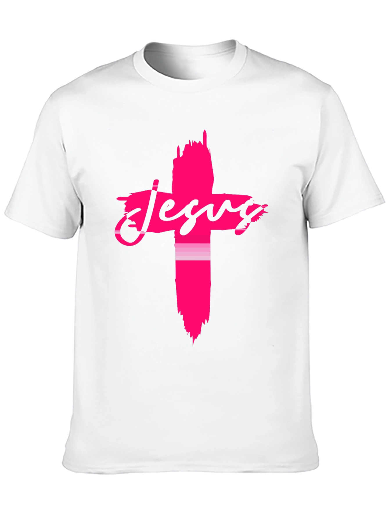 Jesus Cross Graphic Tee - Stylish Christian Apparel