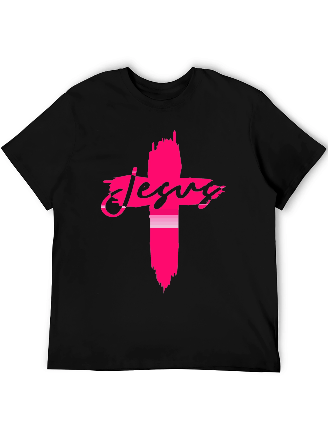 Jesus Cross Graphic Tee - Stylish Christian Apparel