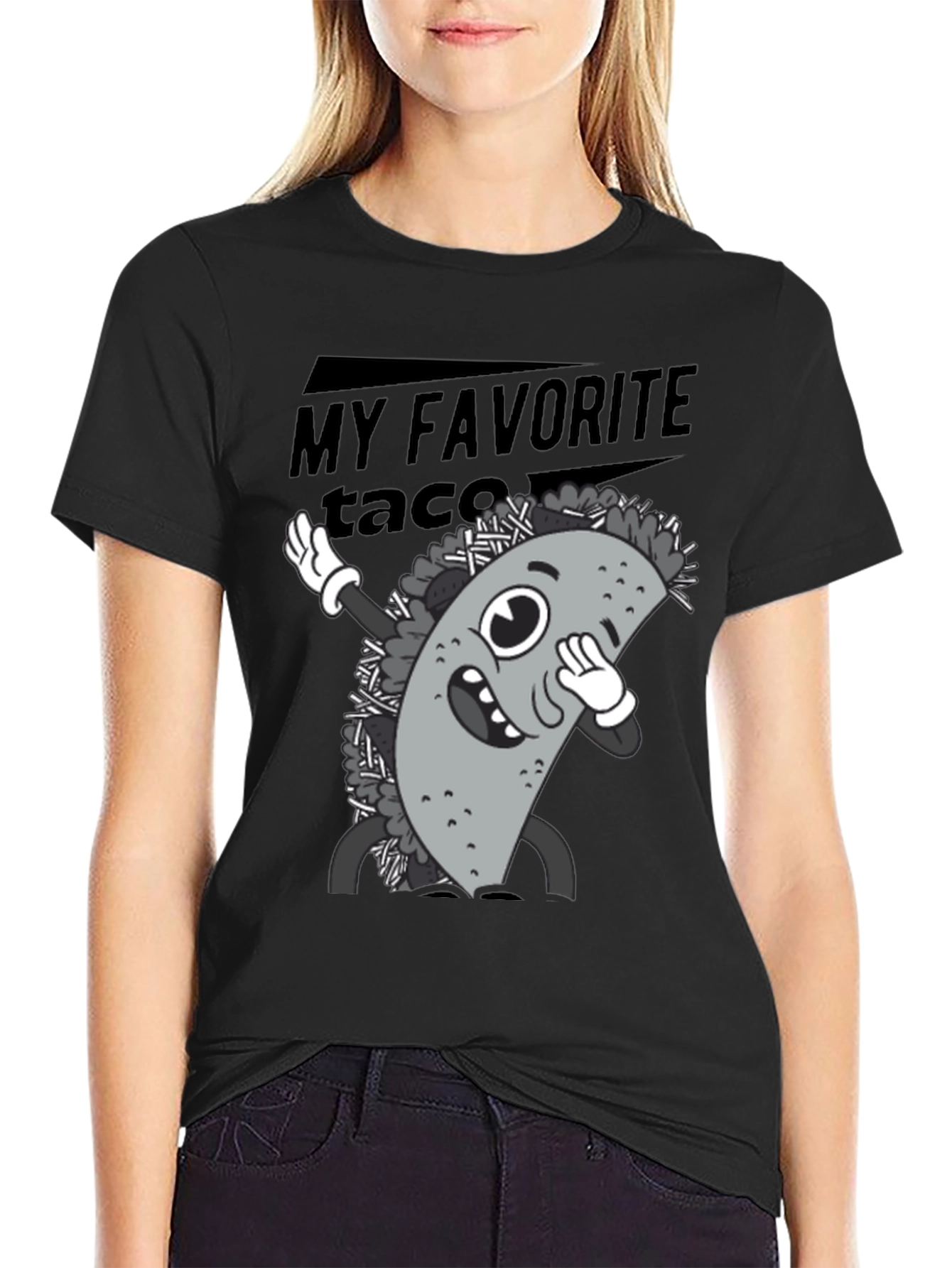 My Favorite Taco Dab Graphic T-Shirt