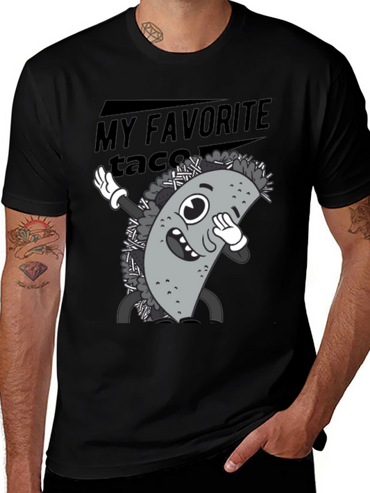 My Favorite Taco Dab Graphic T-Shirt