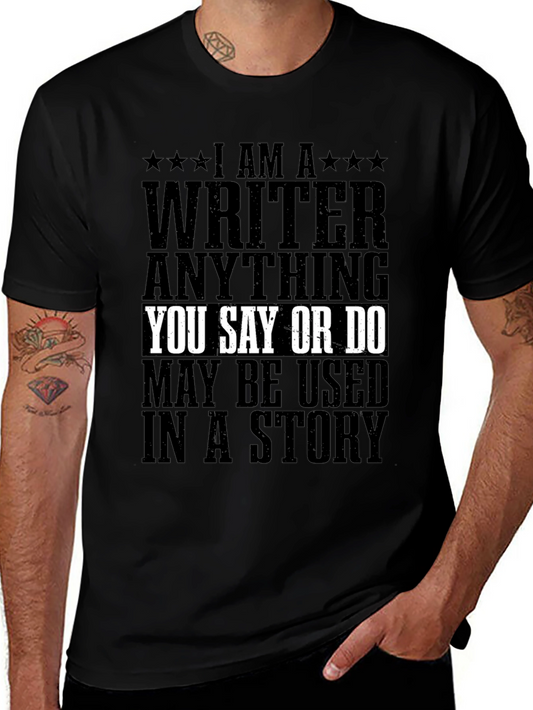 I AM A Writer T-Shirt - Story Inspiration Tee