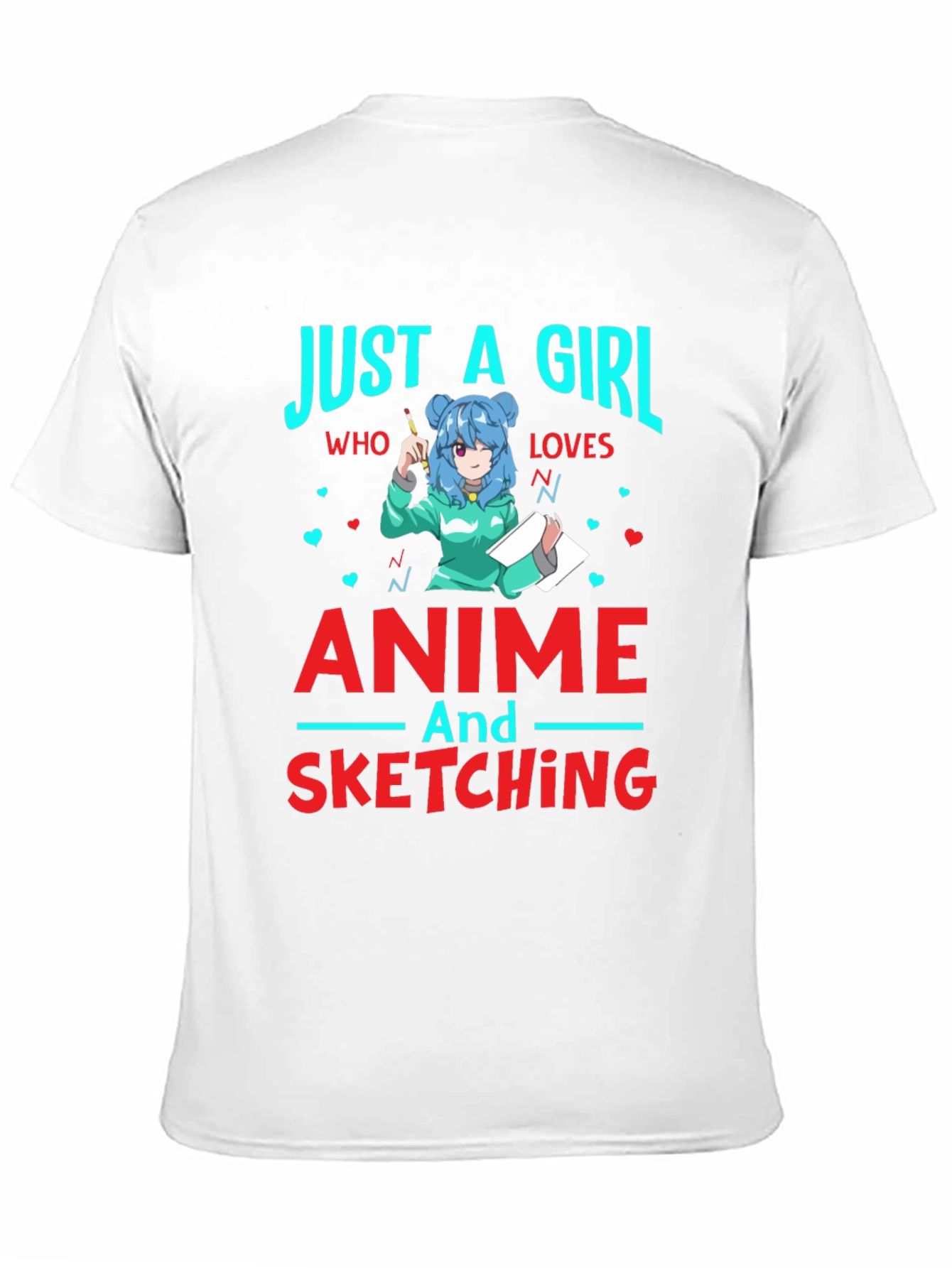 Anime & Sketching Girls T-Shirt