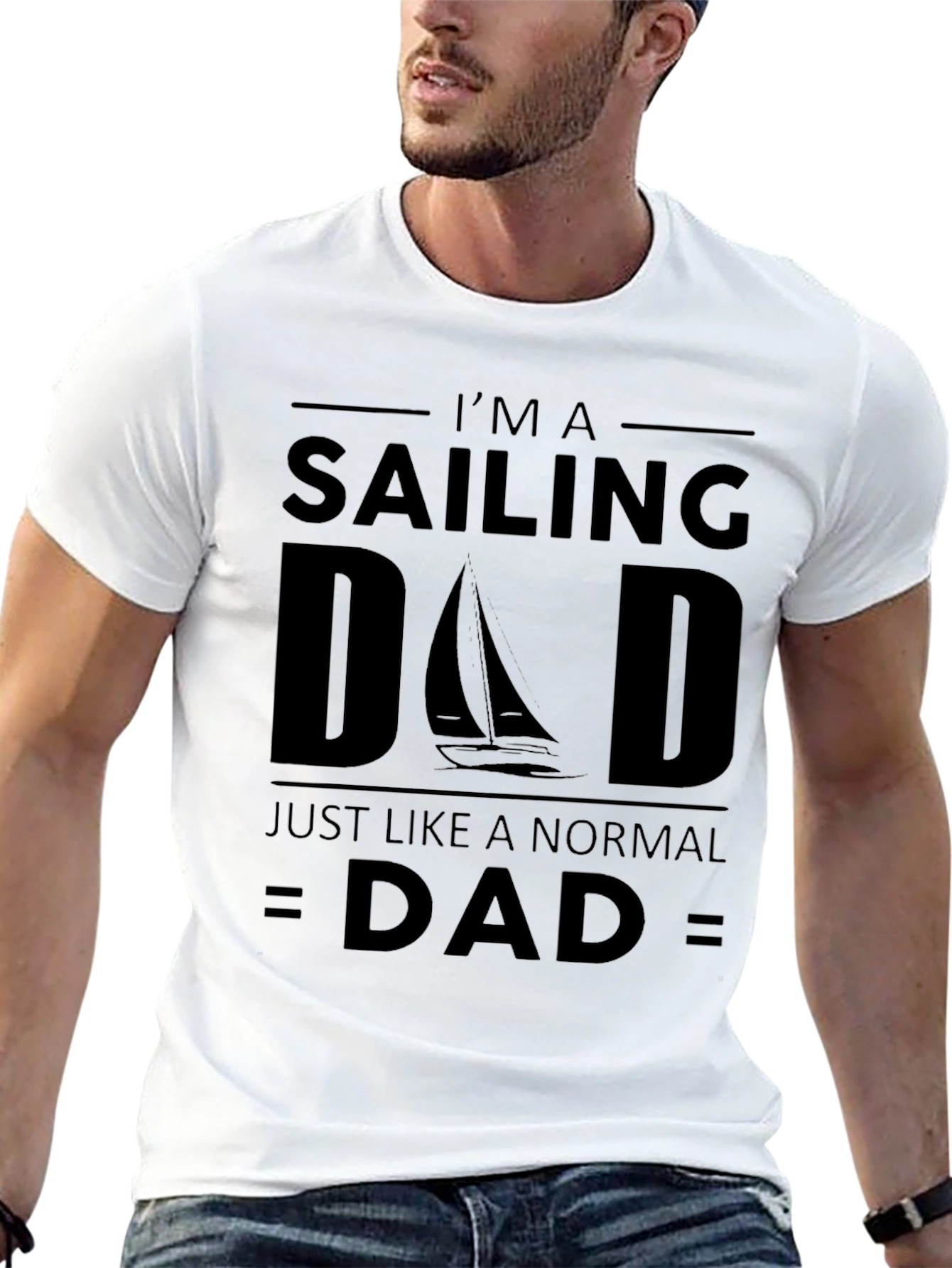 Sailing Dad T-Shirt - Funny Fathers Day Tee
