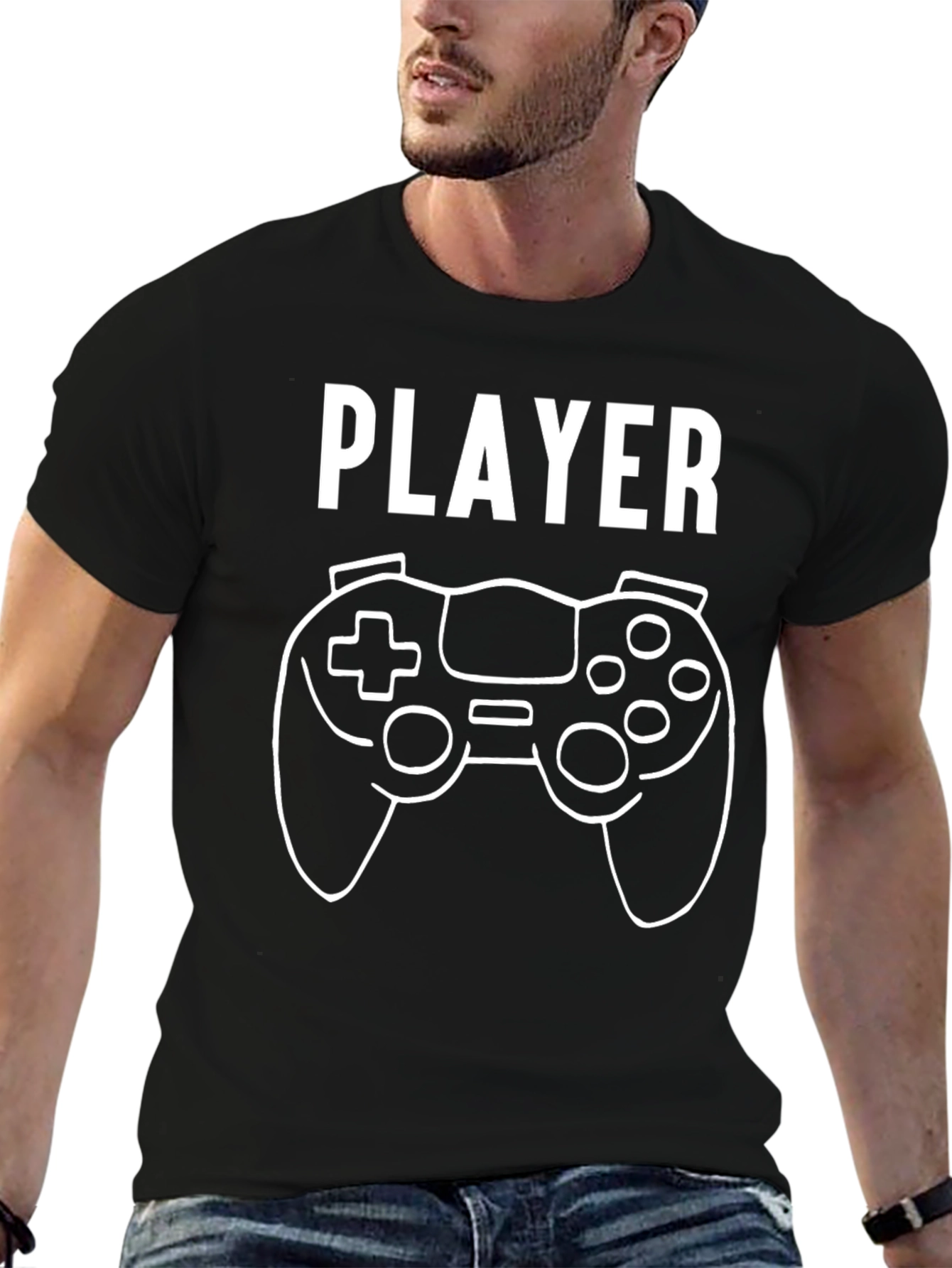 Player Graphic Tee - Gamer T-Shirt