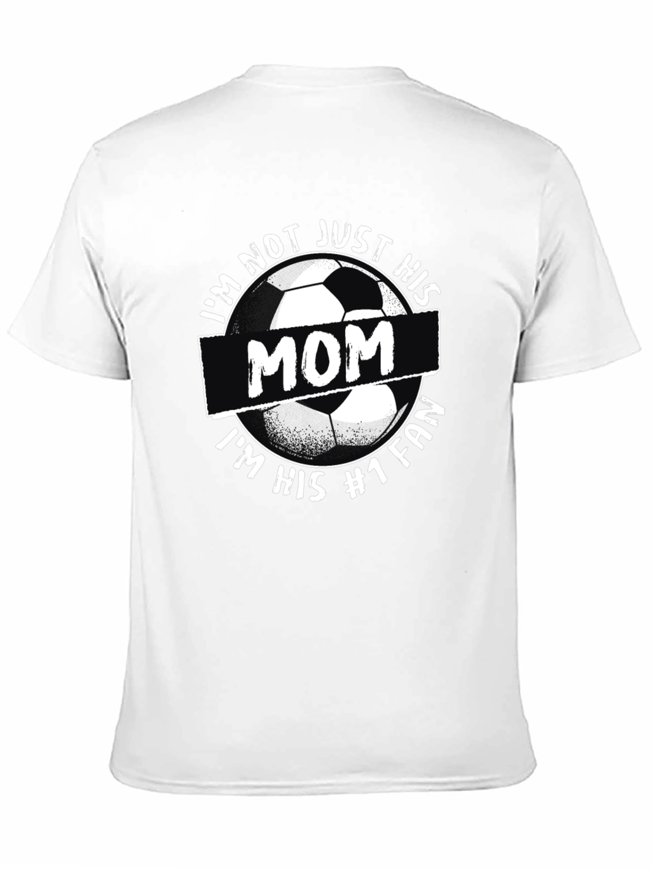 Soccer Mom T-Shirt #1 Fan Black