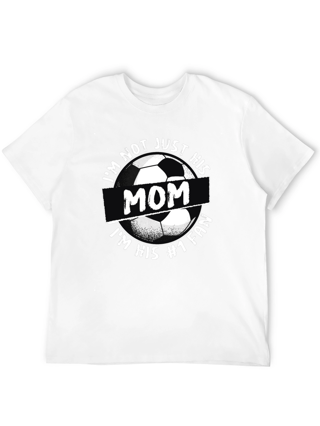 Soccer Mom T-Shirt #1 Fan Black