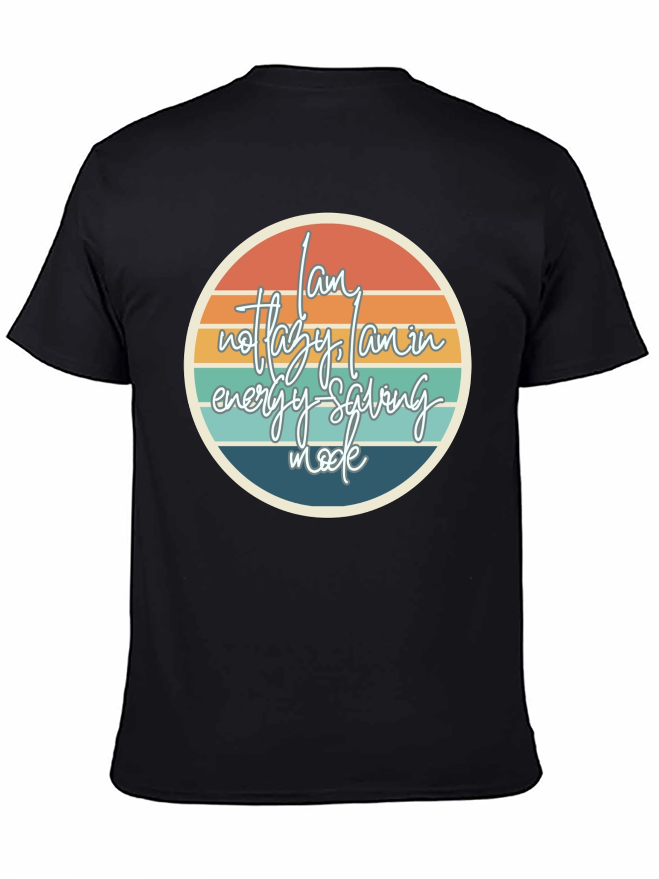 Energy Saving Mode T-Shirt - Lazy Slogan Tee