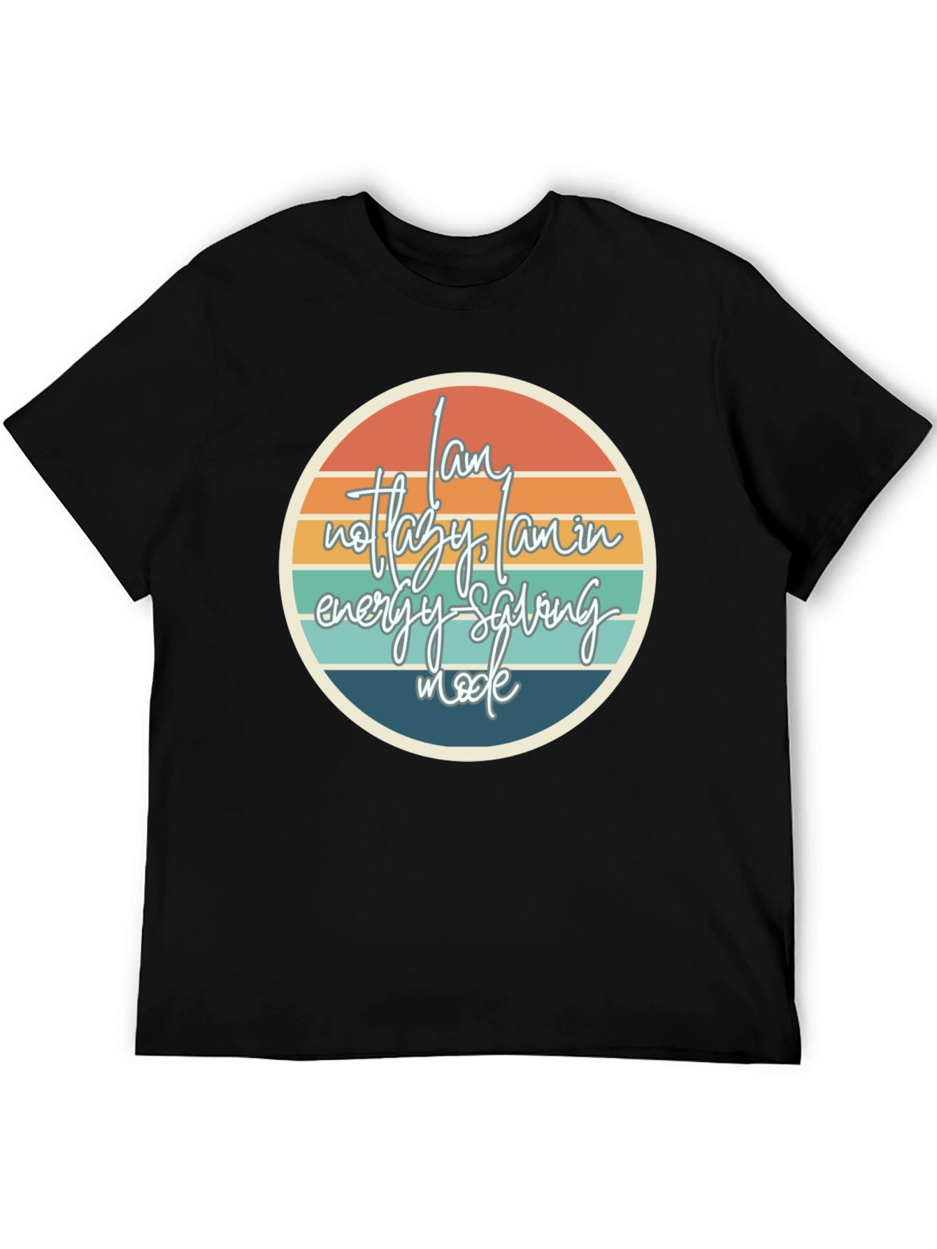 Energy Saving Mode T-Shirt - Lazy Slogan Tee