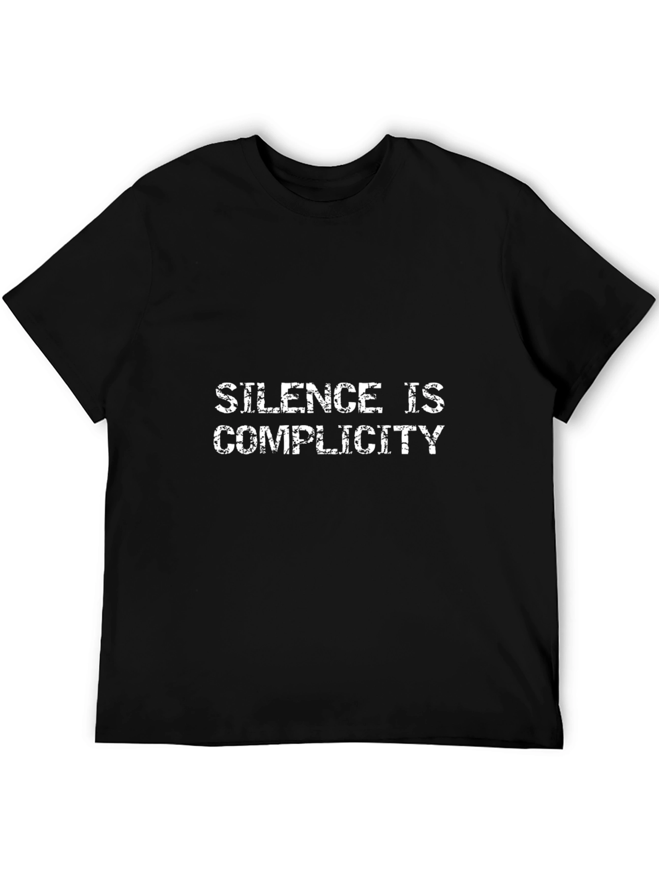 Silence is Complicity Graphic Tee - Black