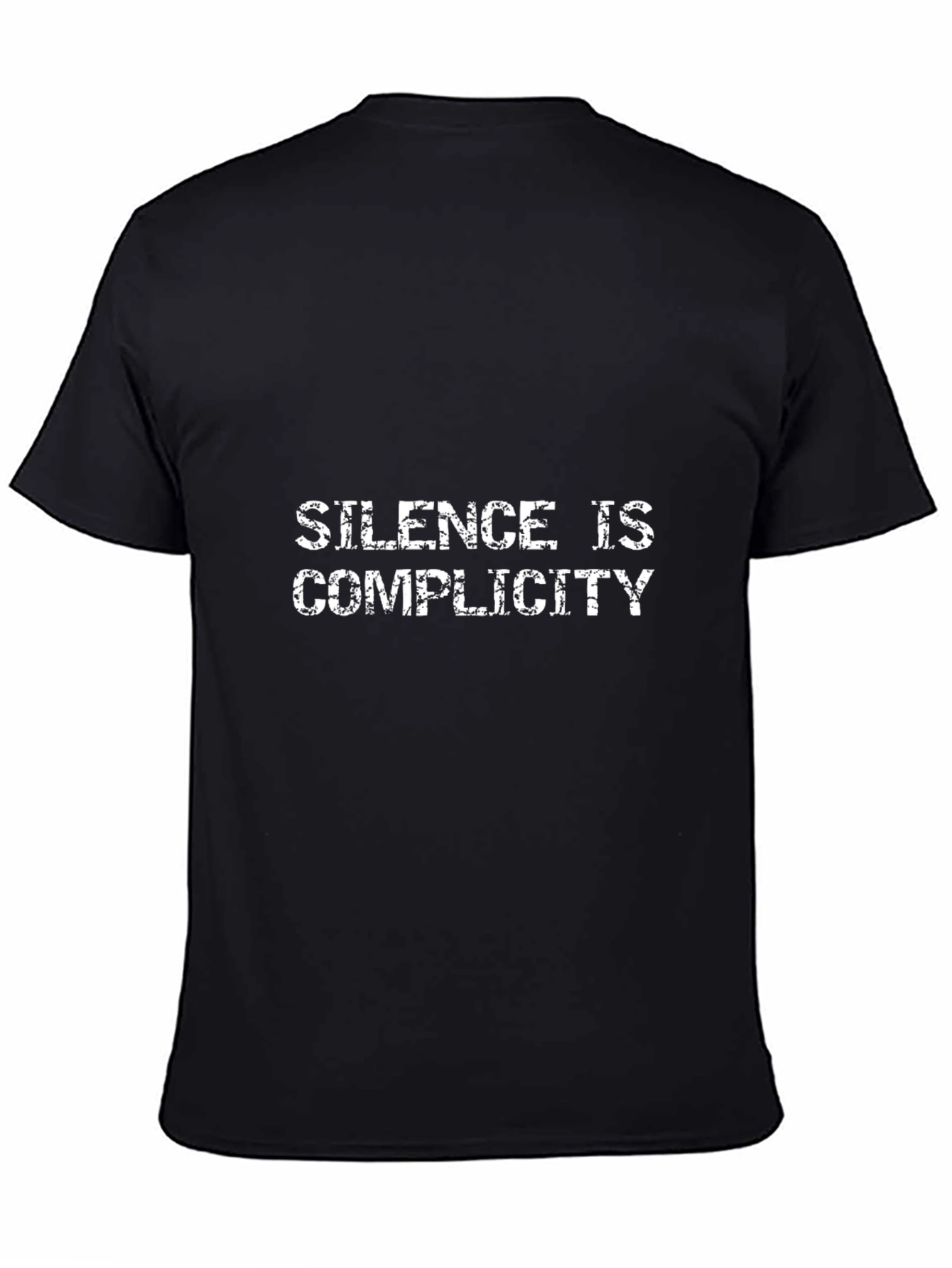 Silence is Complicity Graphic Tee - Black