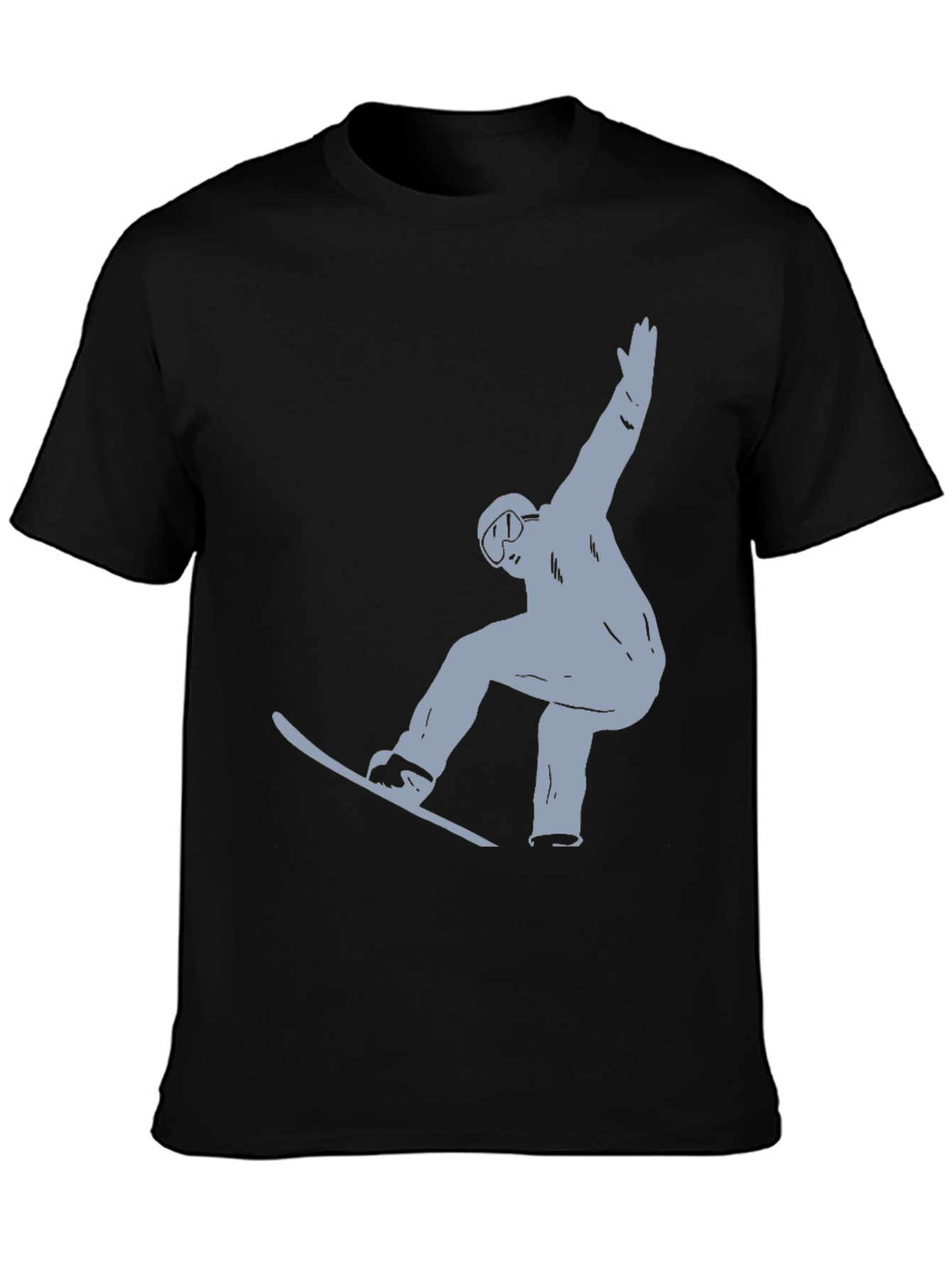 Snowboarder Graphic T-Shirt - Cool Ride Style