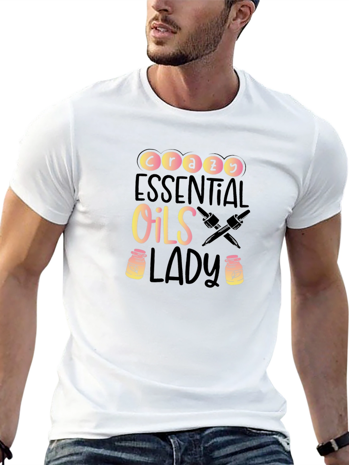 Crazy Essential Oils Lady T-Shirt