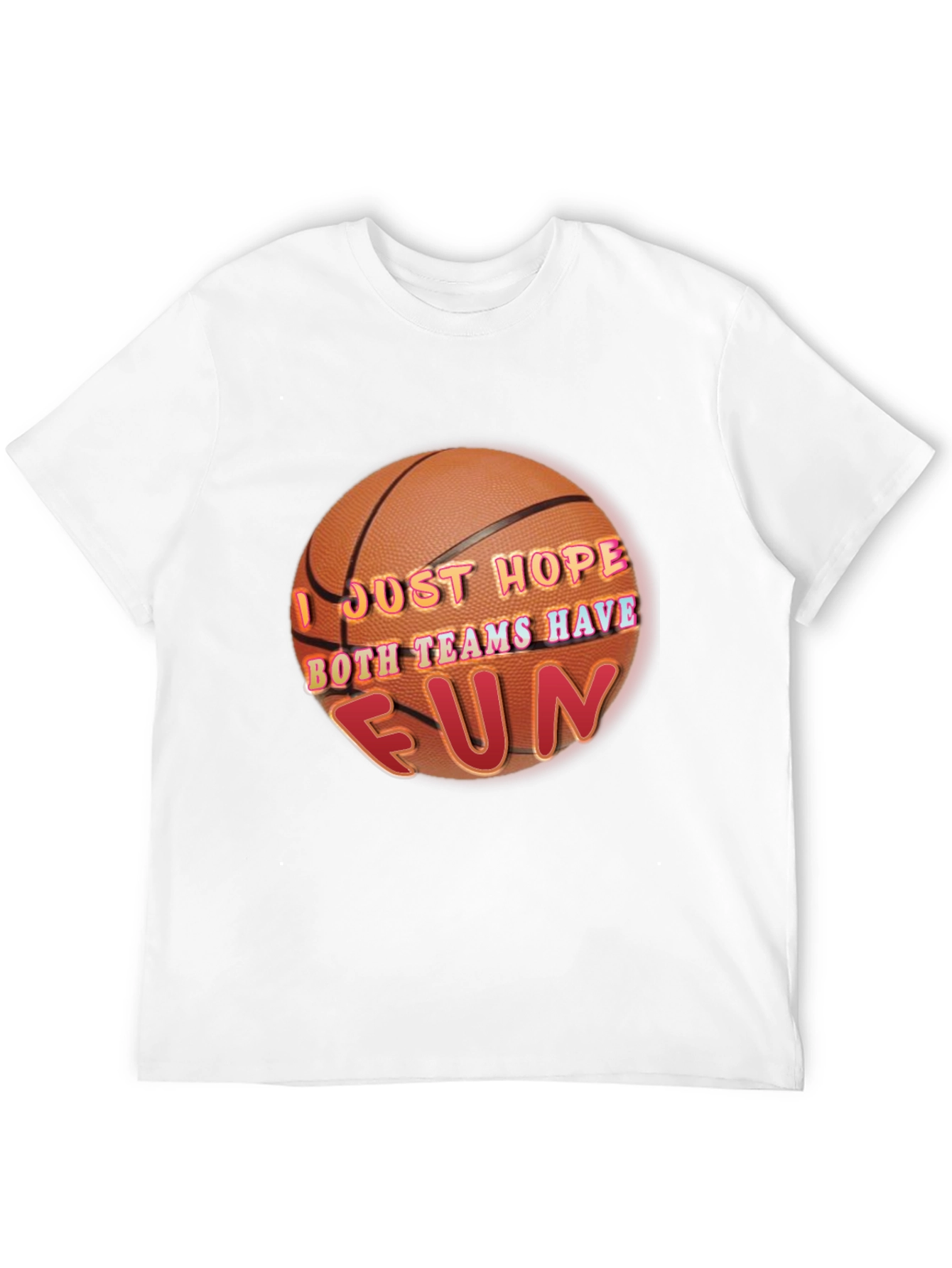 Basketball Fun Graphic T-Shirt
