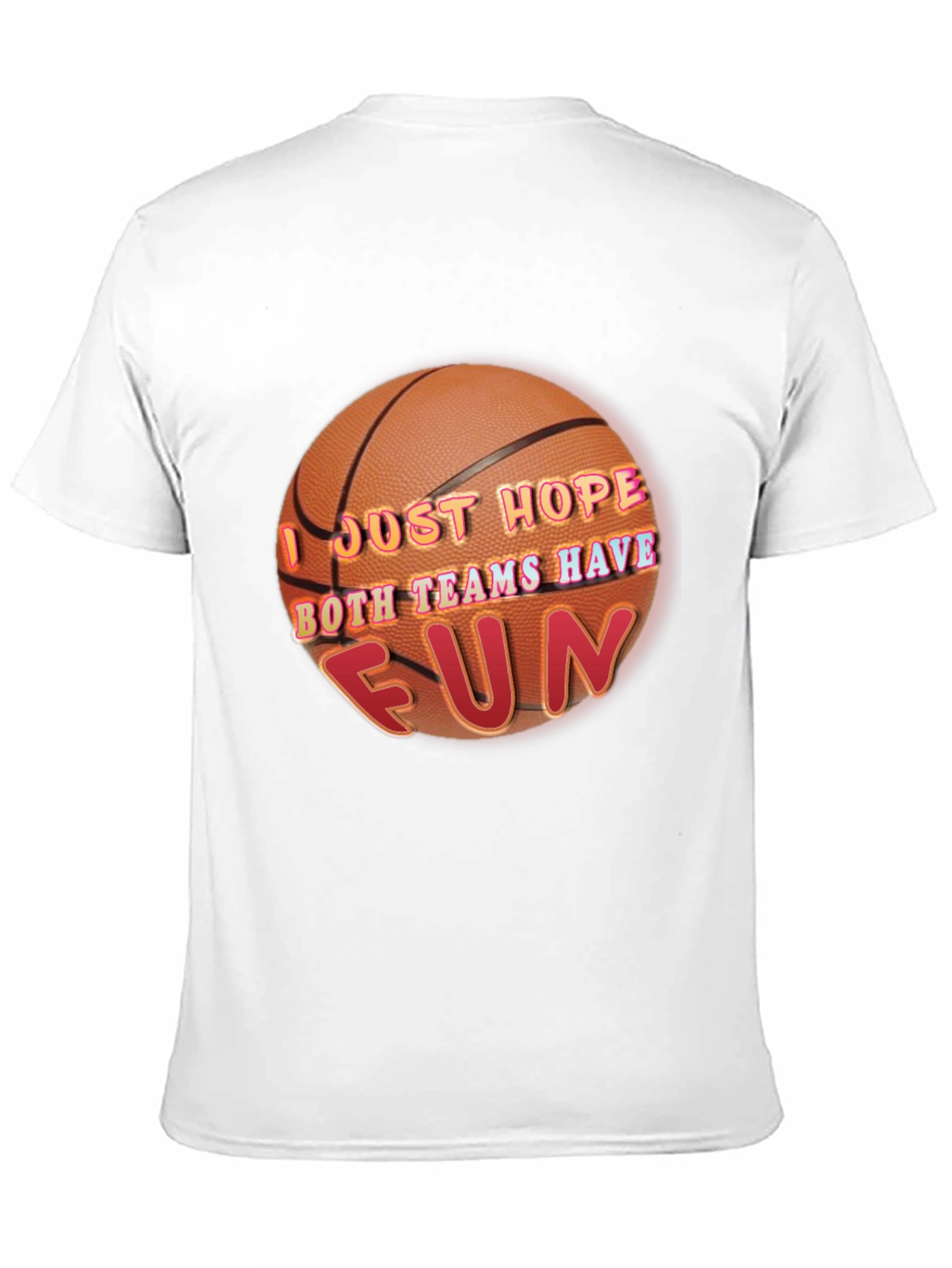 Basketball Fun Graphic T-Shirt