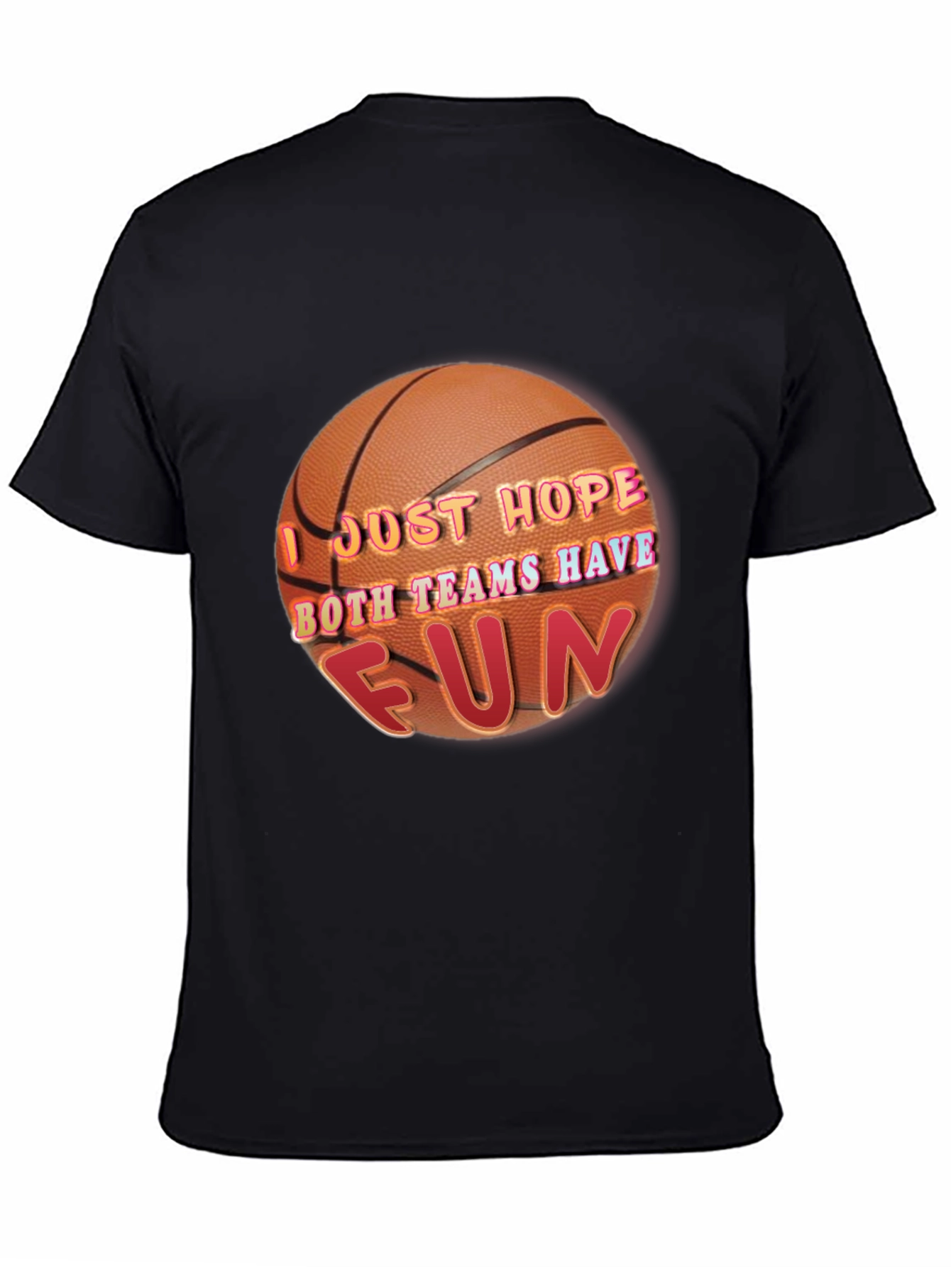 Basketball Fun Graphic T-Shirt
