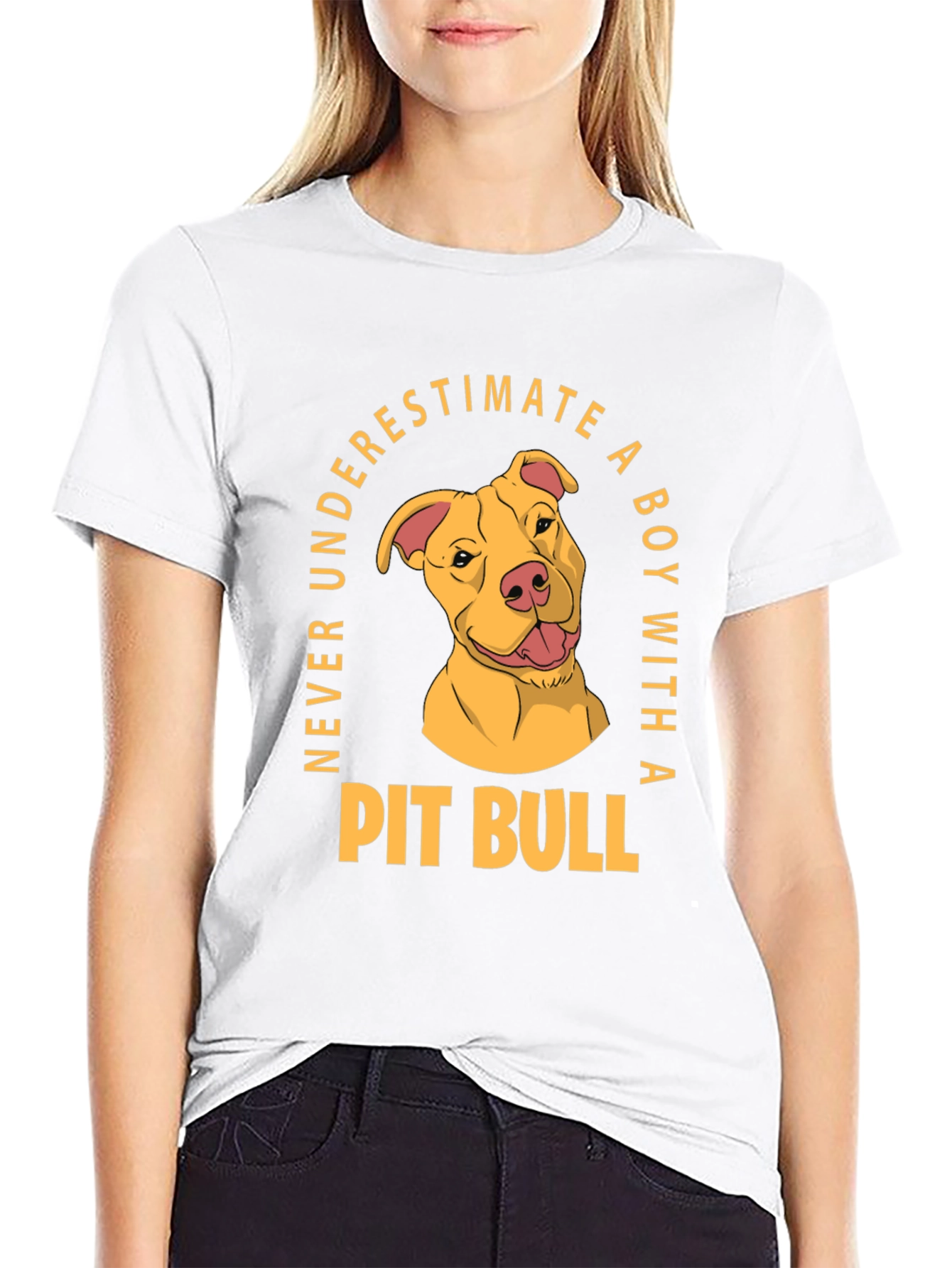 Pit Bull Boy T-Shirt - Never Underestimate